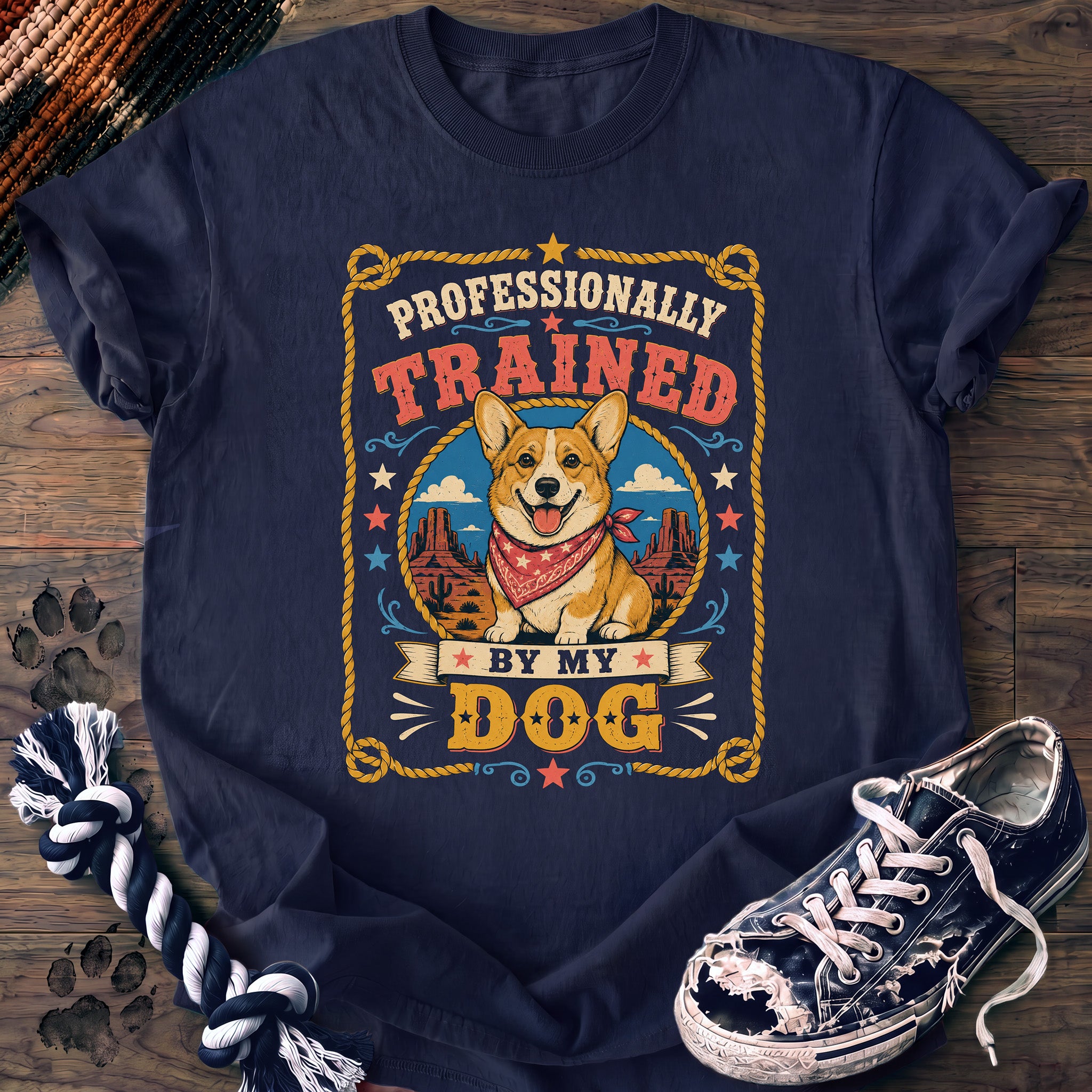 PAWSSION CLUB t-shirt in Navy color - SKU PC-0038