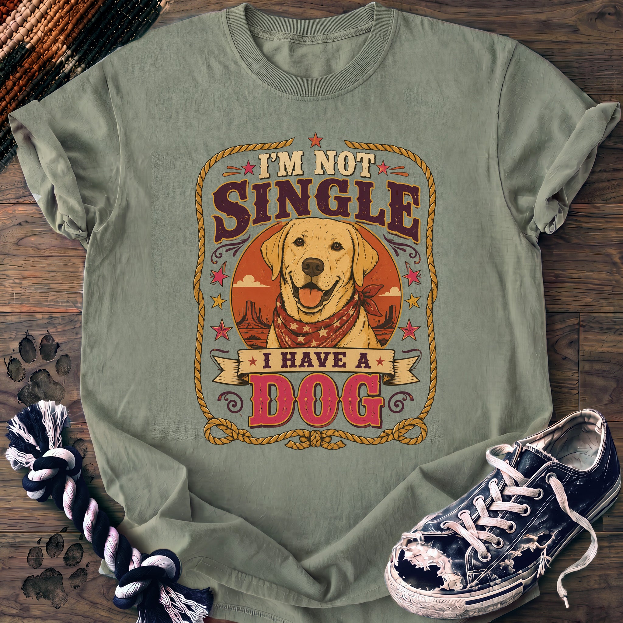 PAWSSION CLUB t-shirt in Bay color - SKU PC-0039