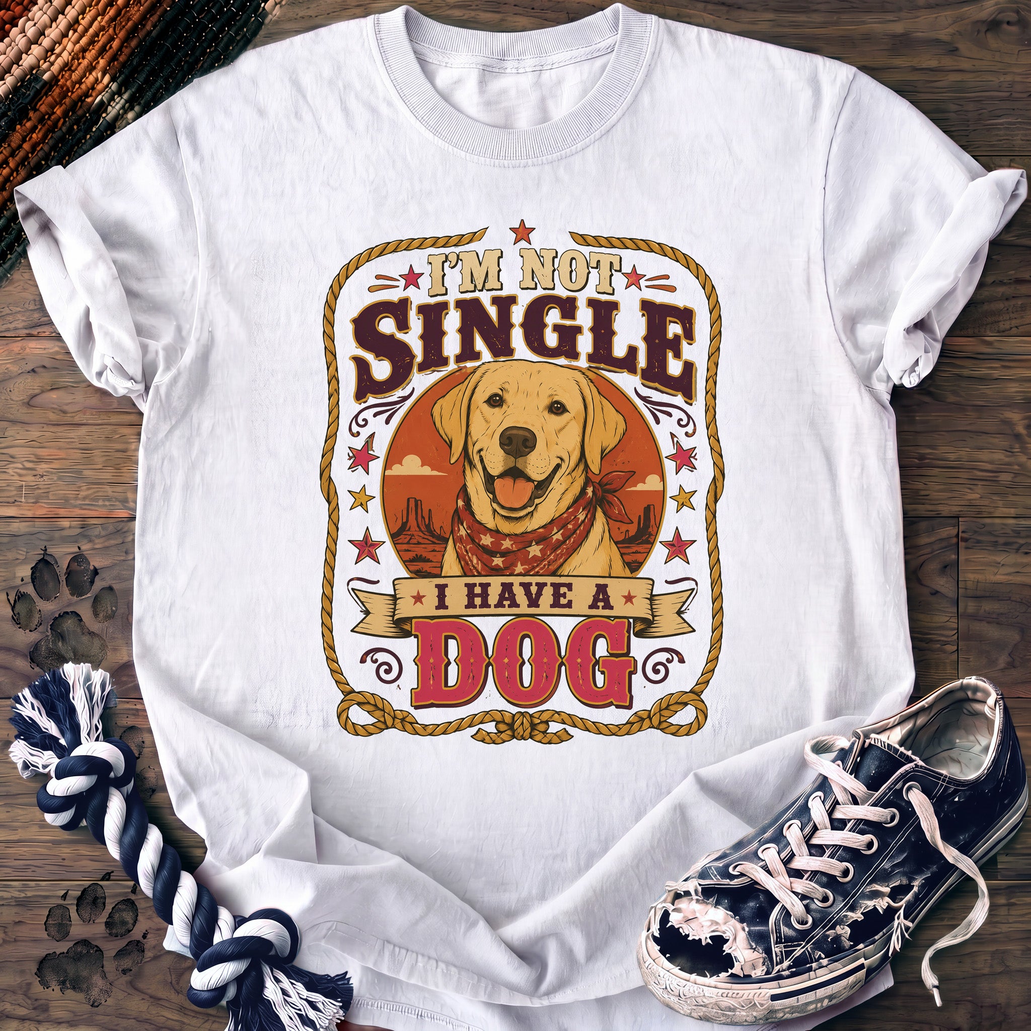 PAWSSION CLUB t-shirt in White color - SKU PC-0039
