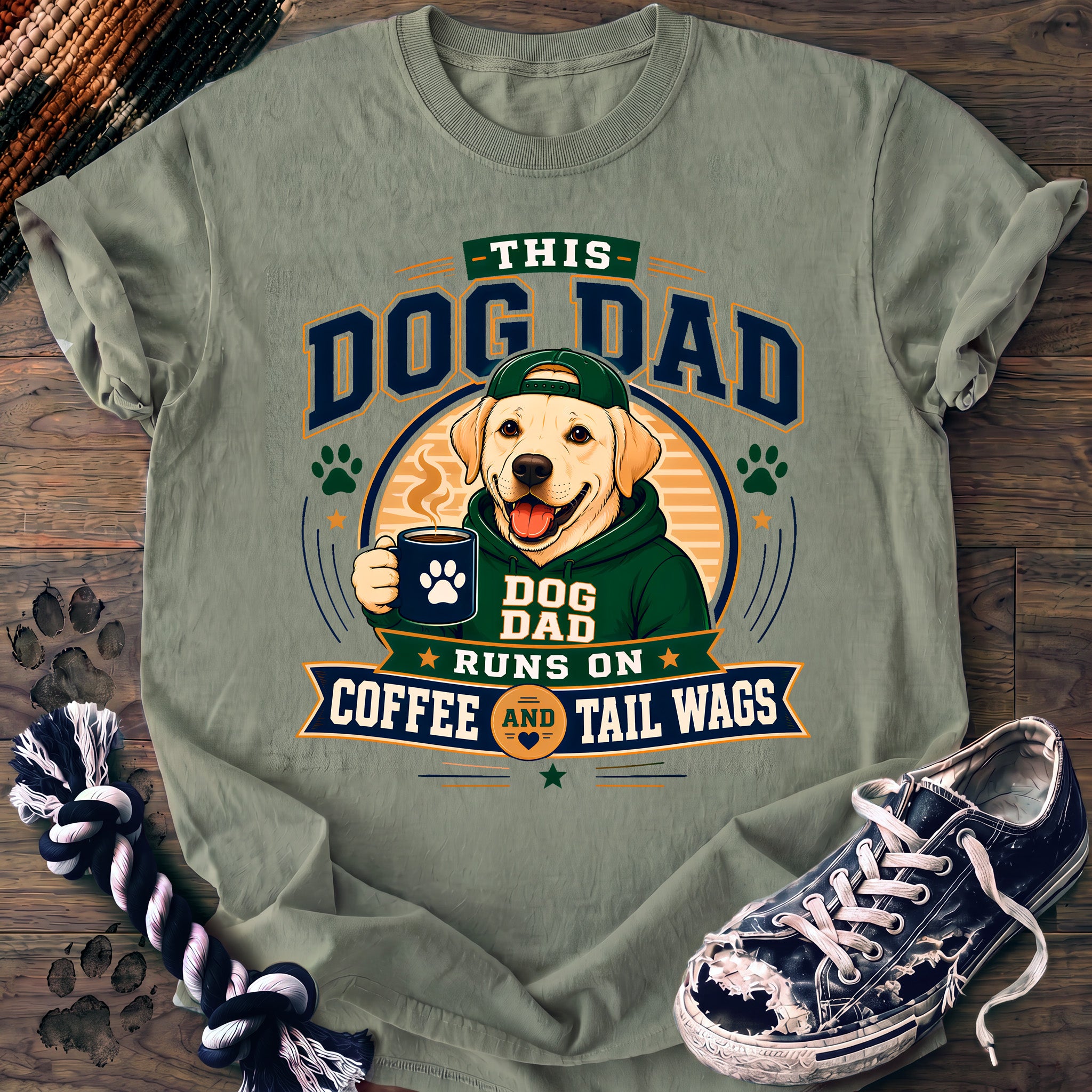 PAWSSION CLUB t-shirt in Bay color - SKU PC-0040
