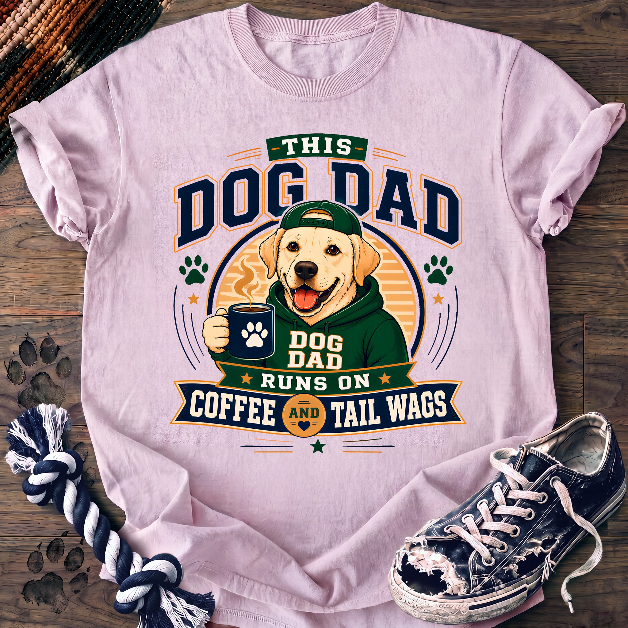 PAWSSION CLUB t-shirt in Blossom color - SKU PC-0040