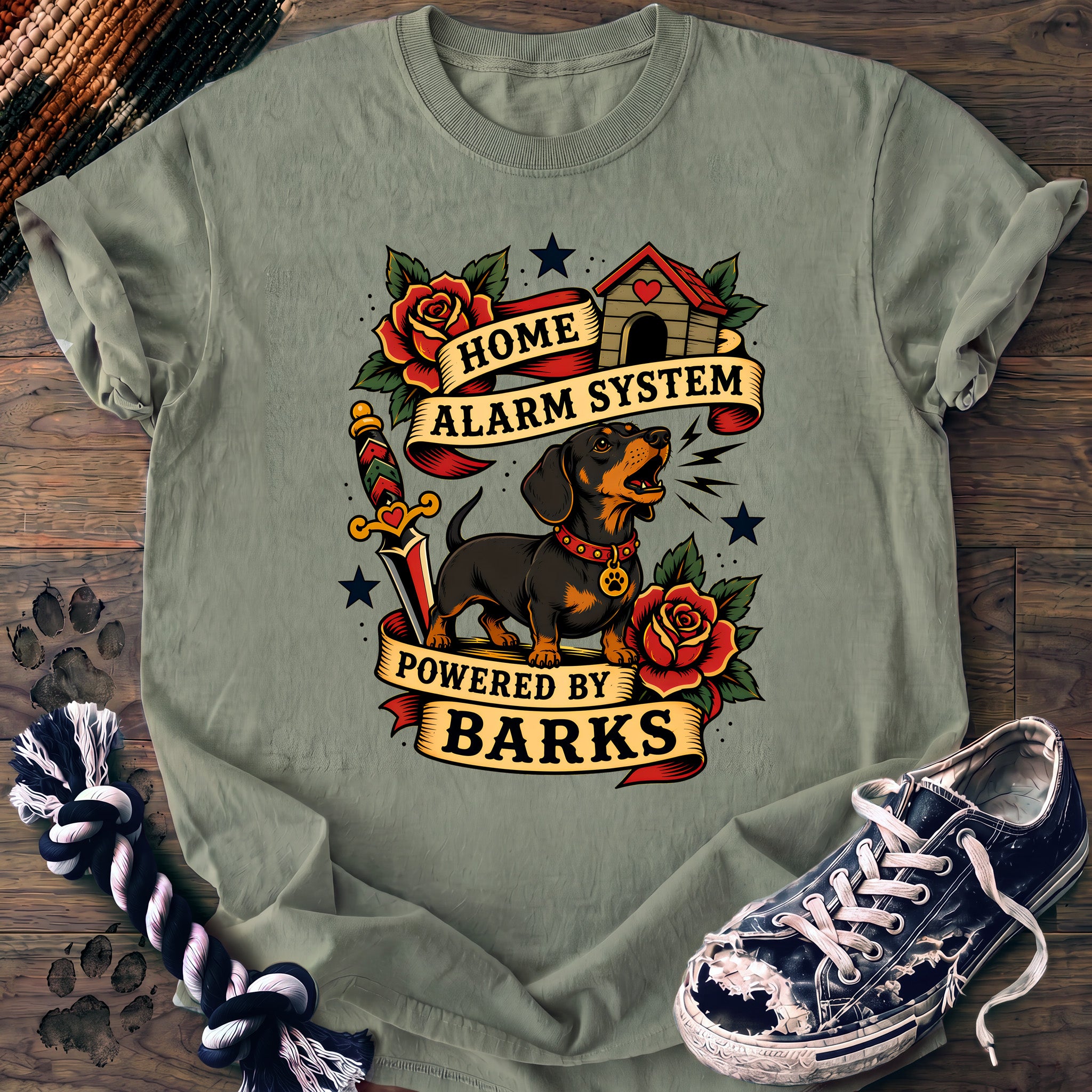 PAWSSION CLUB t-shirt in Bay color - SKU PC-0041
