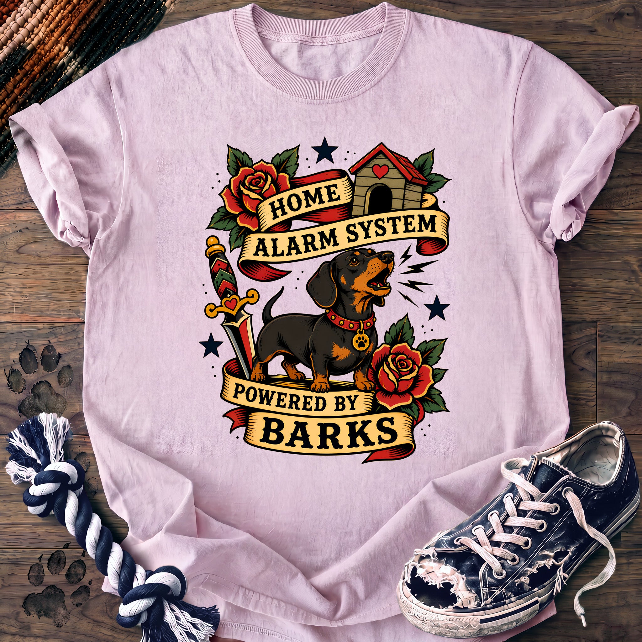 PAWSSION CLUB t-shirt in Blossom color - SKU PC-0041