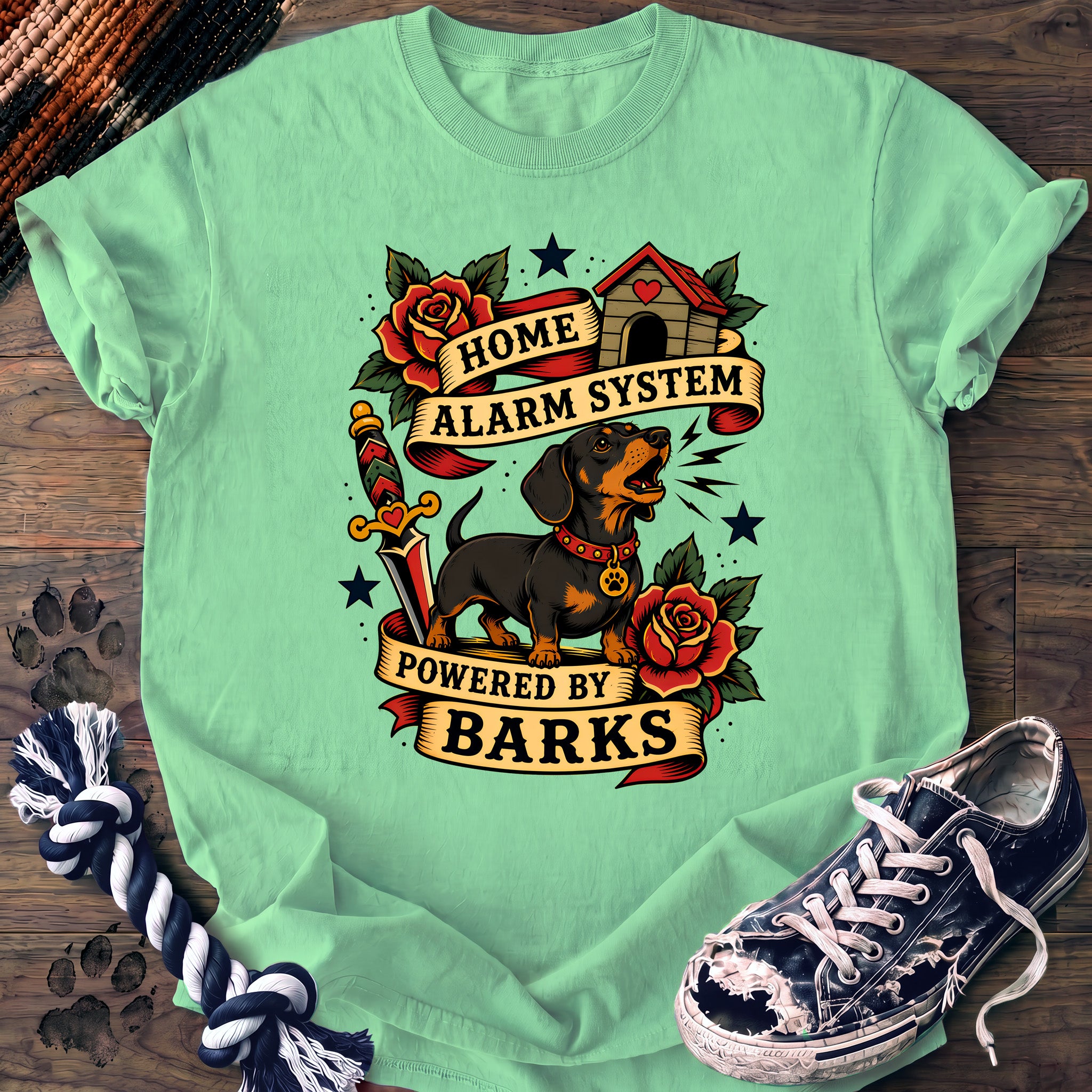 PAWSSION CLUB t-shirt in IslandReef color - SKU PC-0041
