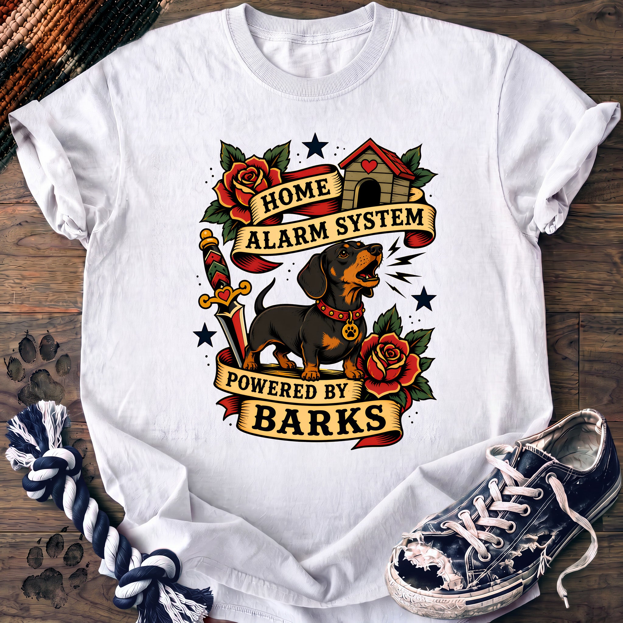 PAWSSION CLUB t-shirt in White color - SKU PC-0041