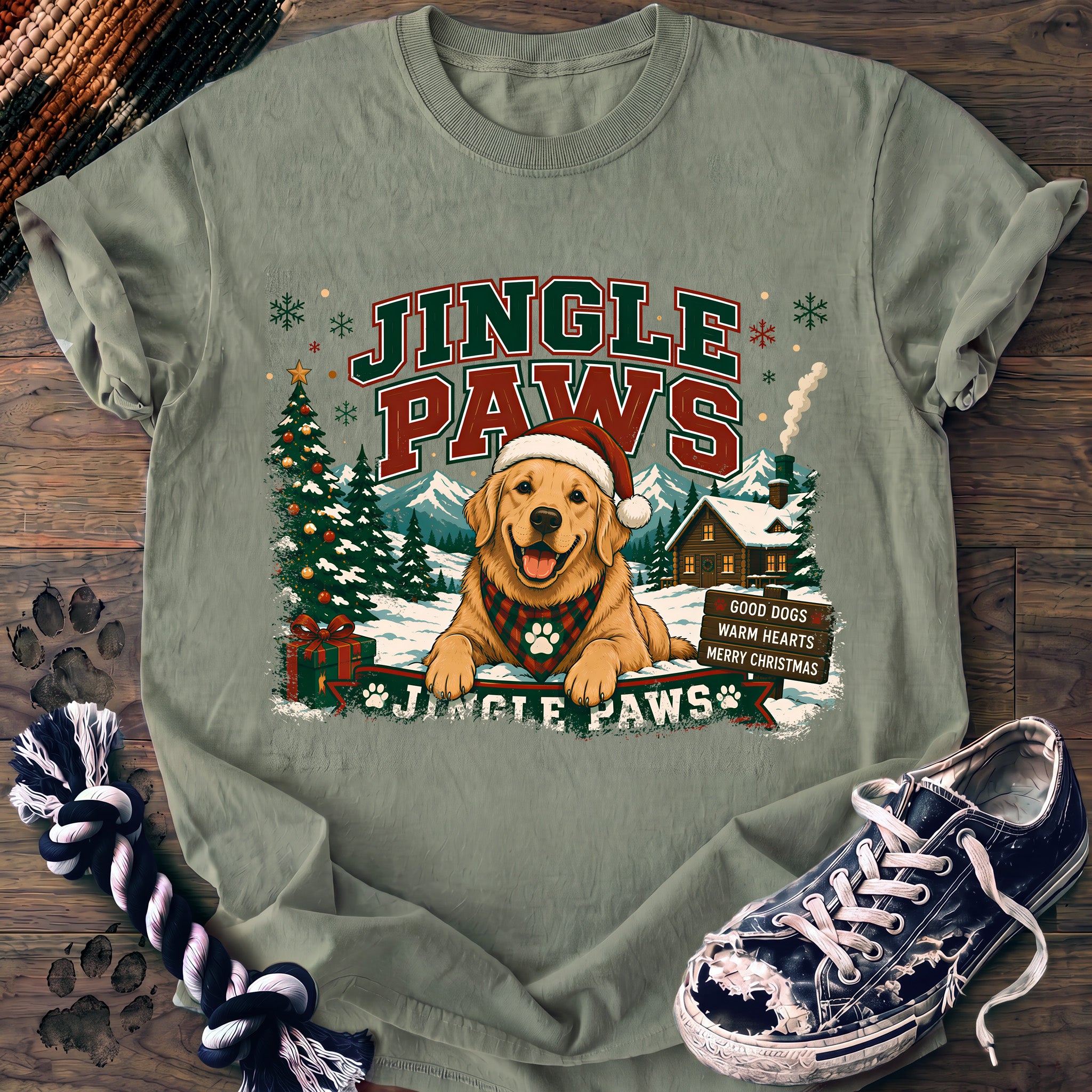 PAWSSION CLUB t-shirt in Bay color - SKU PC-0042