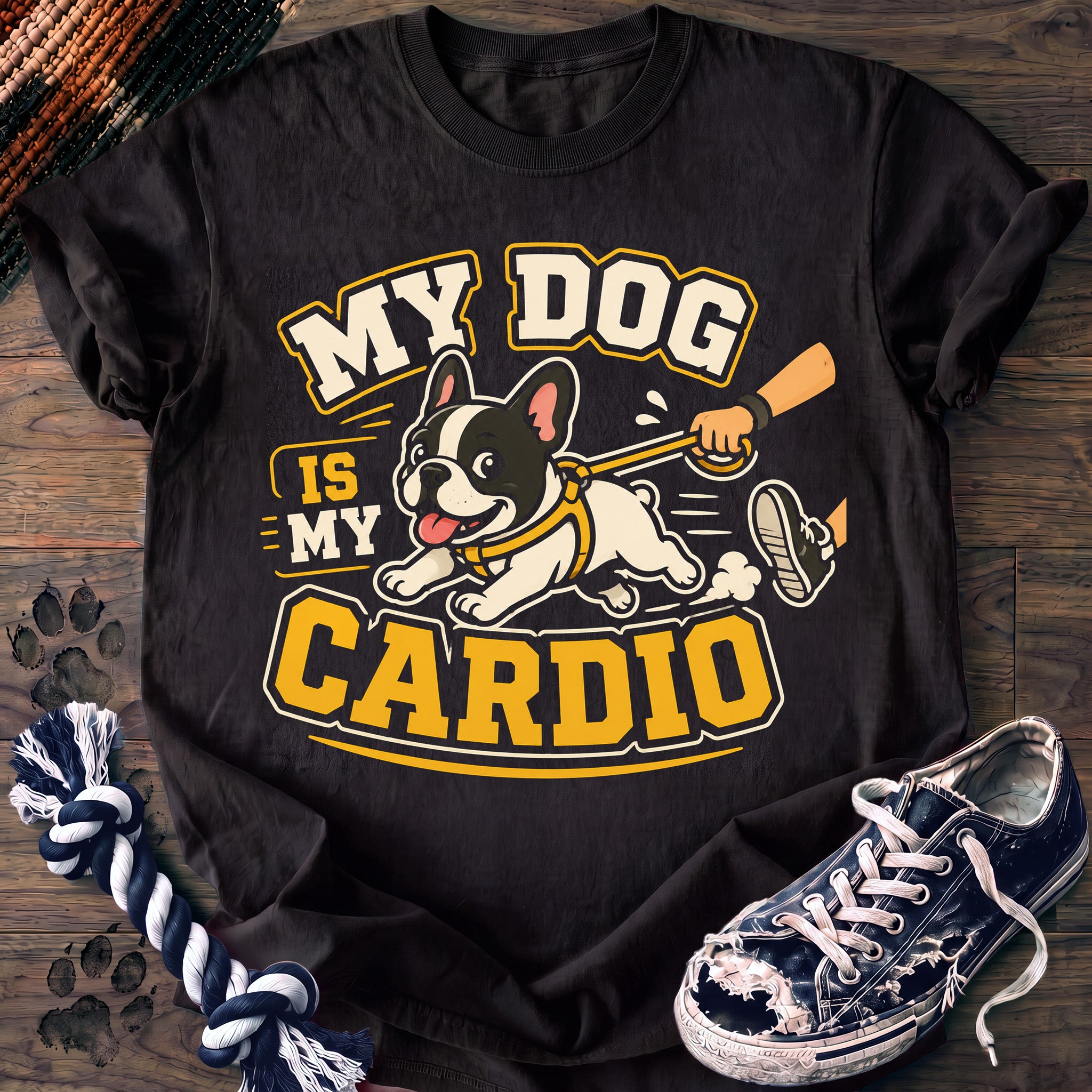 PAWSSION CLUB t-shirt in Black color - SKU PC-0046