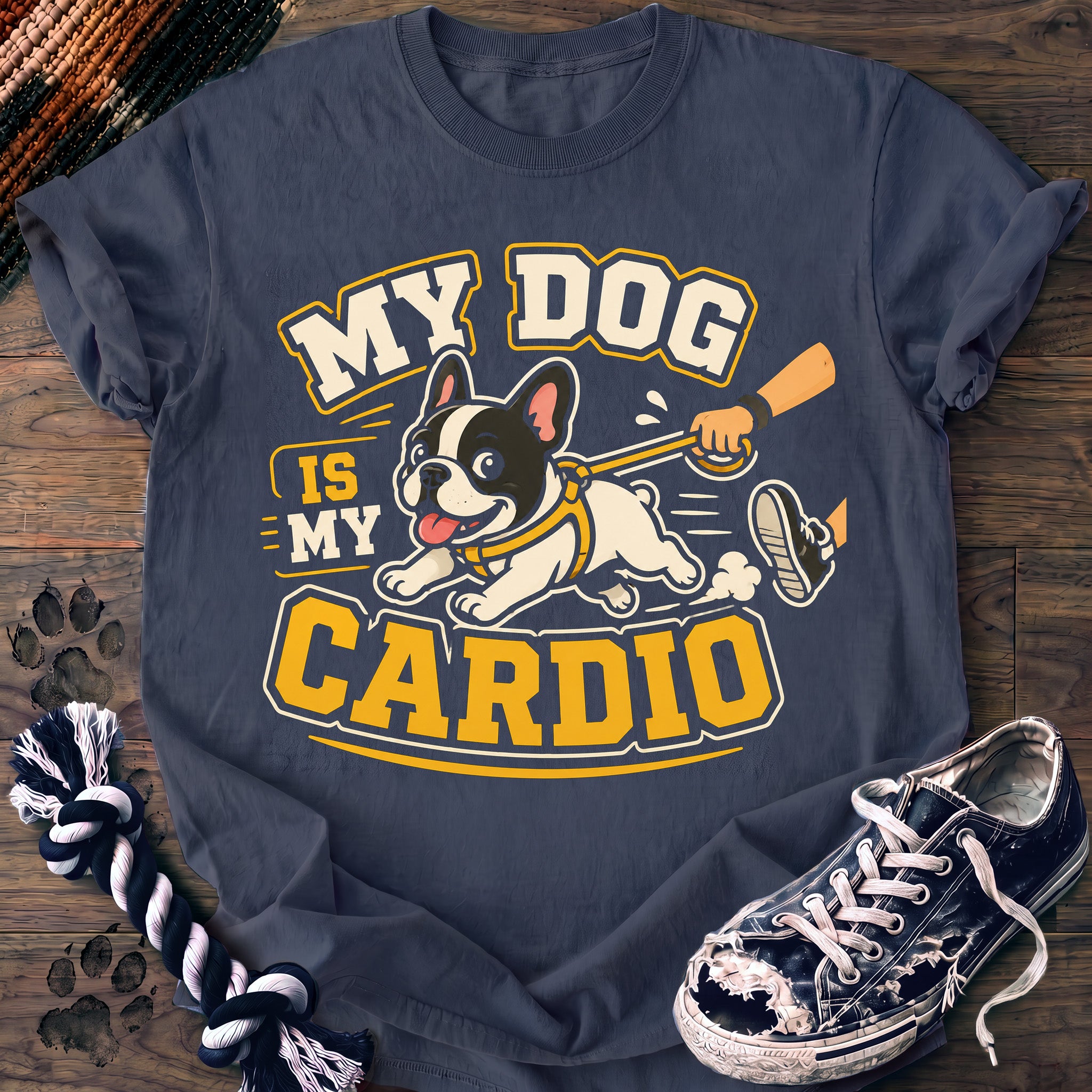 PAWSSION CLUB t-shirt in BlueJean color - SKU PC-0046