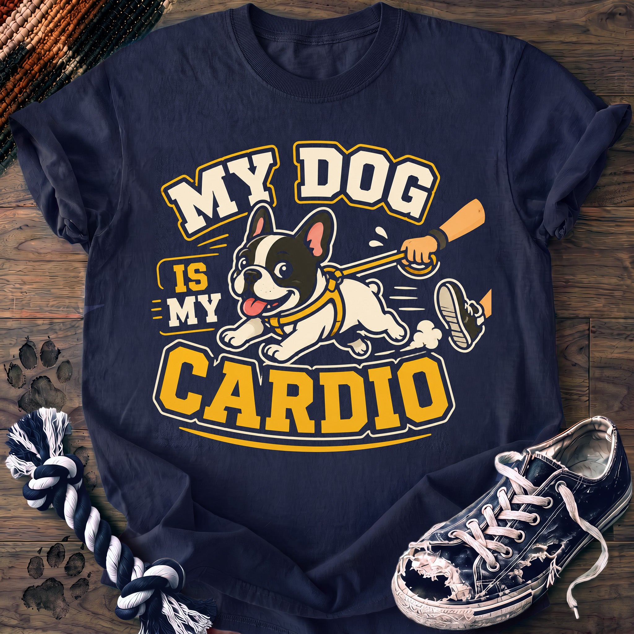 PAWSSION CLUB t-shirt in Navy color - SKU PC-0046