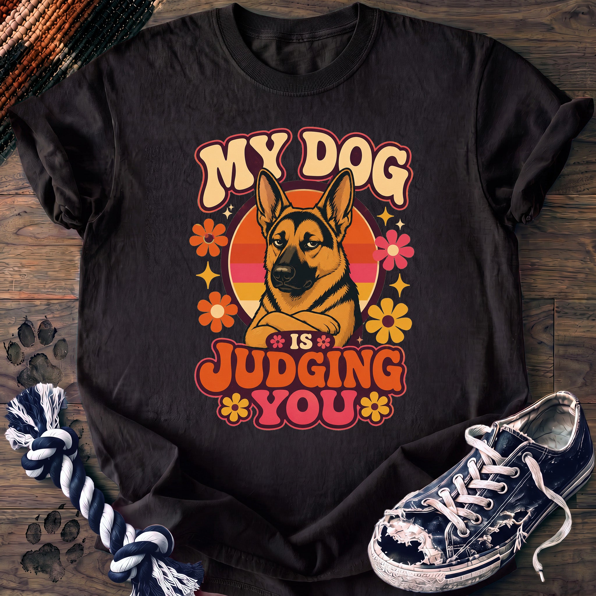 PAWSSION CLUB t-shirt in Black color - SKU PC-0048