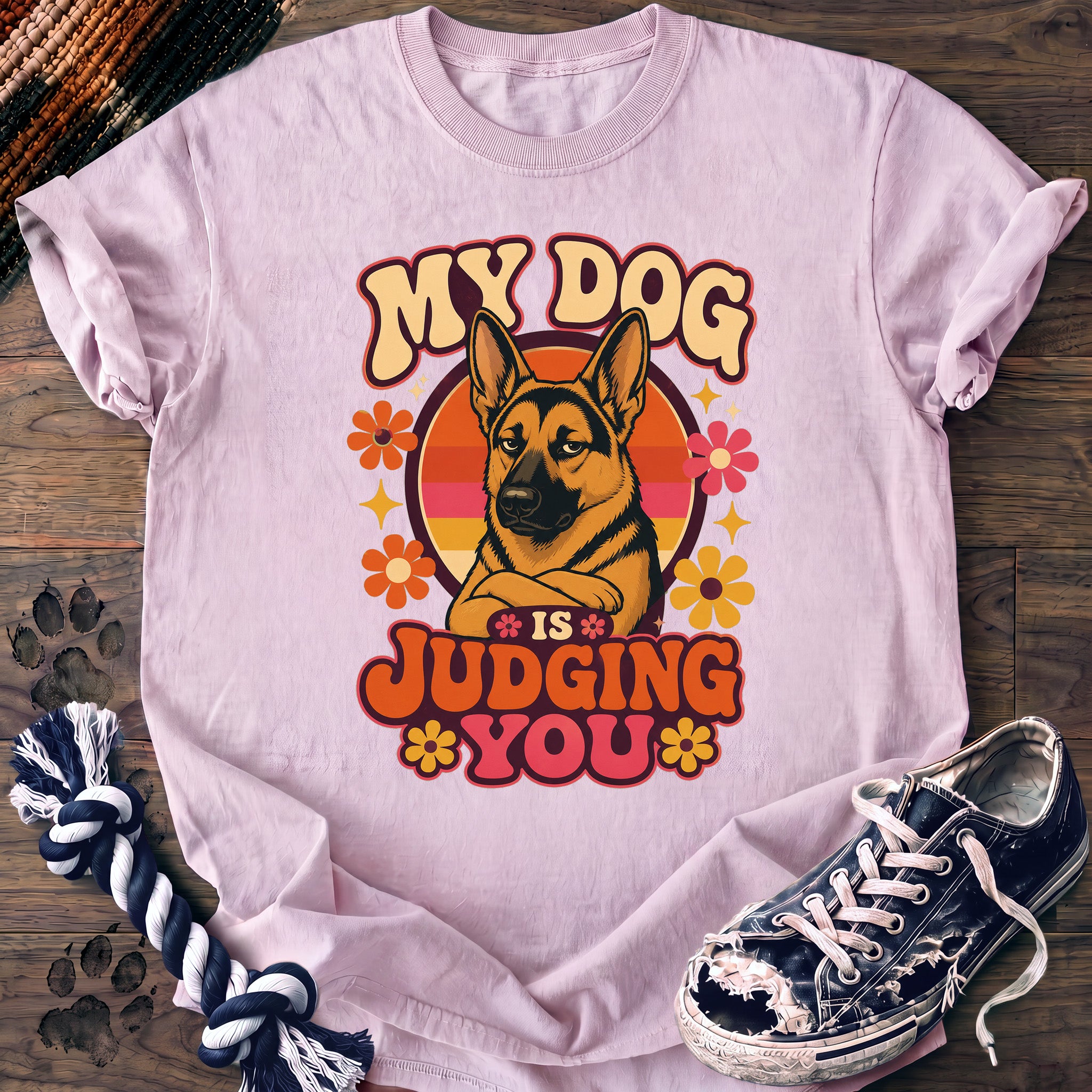 PAWSSION CLUB t-shirt in Blossom color - SKU PC-0048
