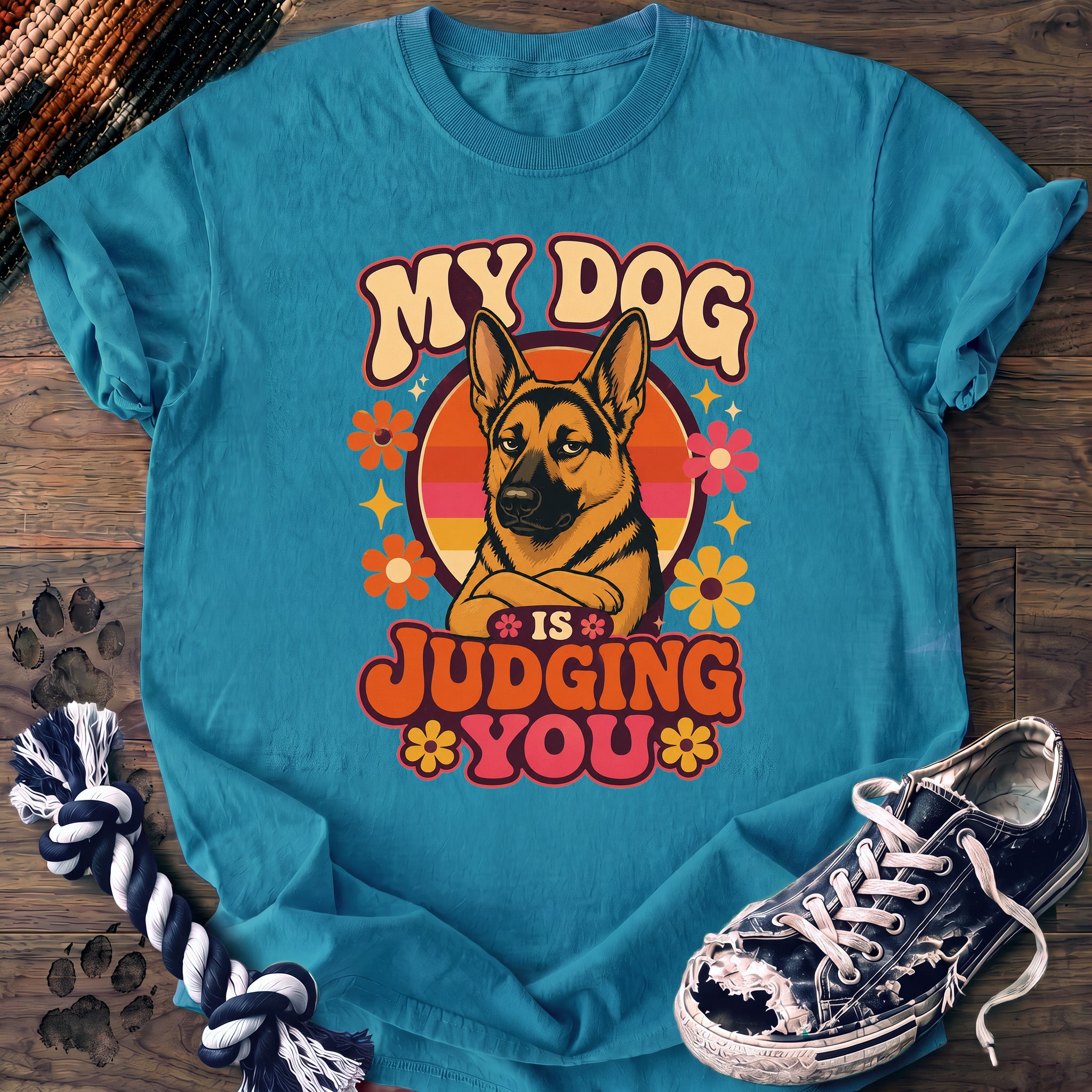 PAWSSION CLUB t-shirt in Sapphire color - SKU PC-0048