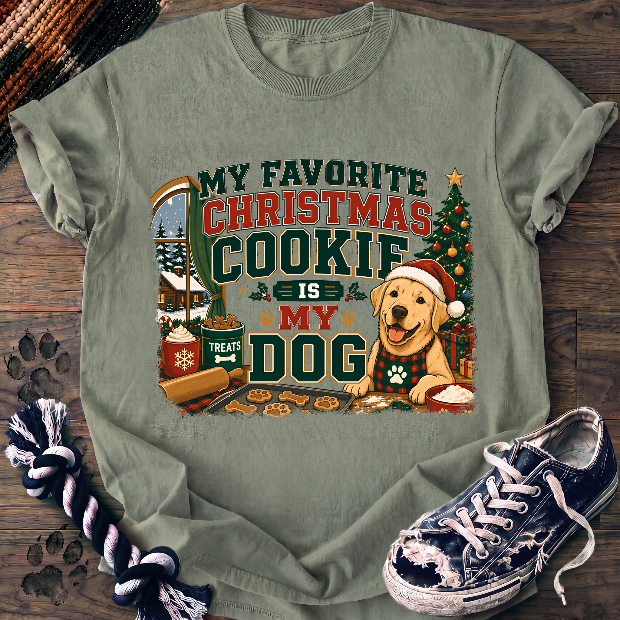 PAWSSION CLUB t-shirt in Bay color - SKU PC-0049