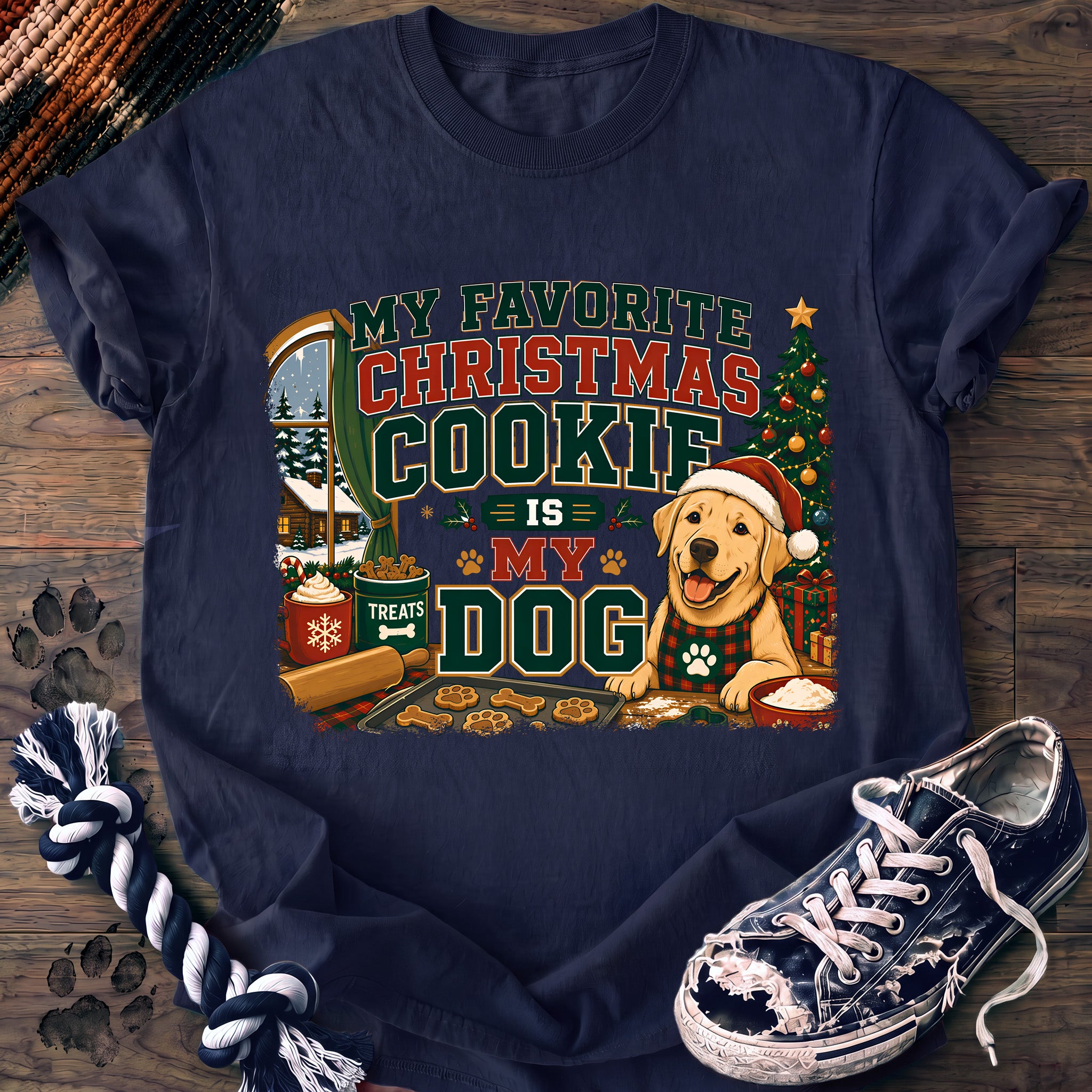 PAWSSION CLUB t-shirt in Navy color - SKU PC-0049