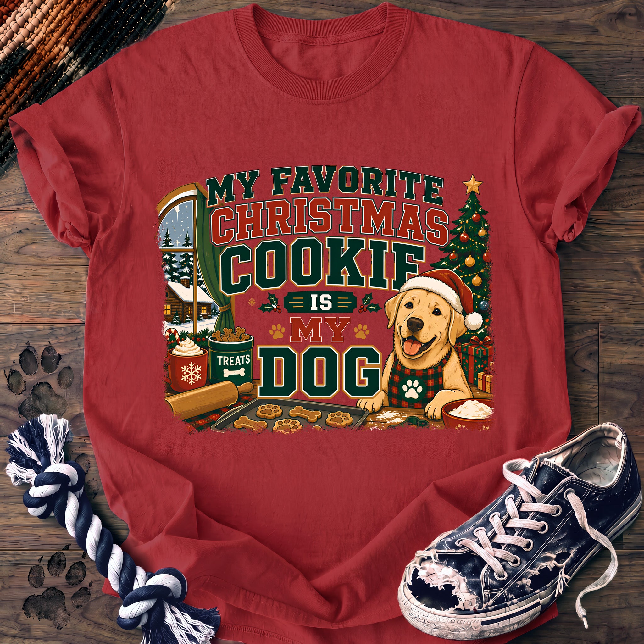 PAWSSION CLUB t-shirt in Watermelon color - SKU PC-0049