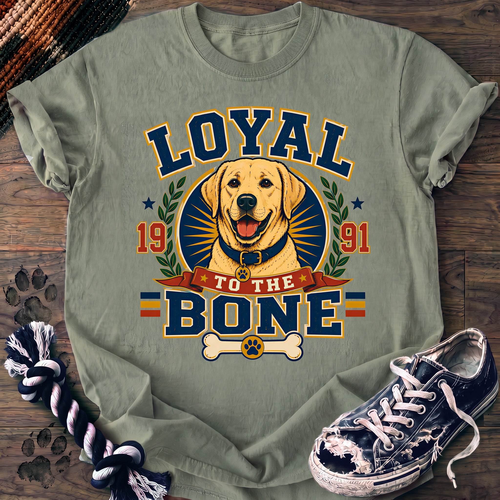 PAWSSION CLUB t-shirt in Bay color - SKU PC-0050