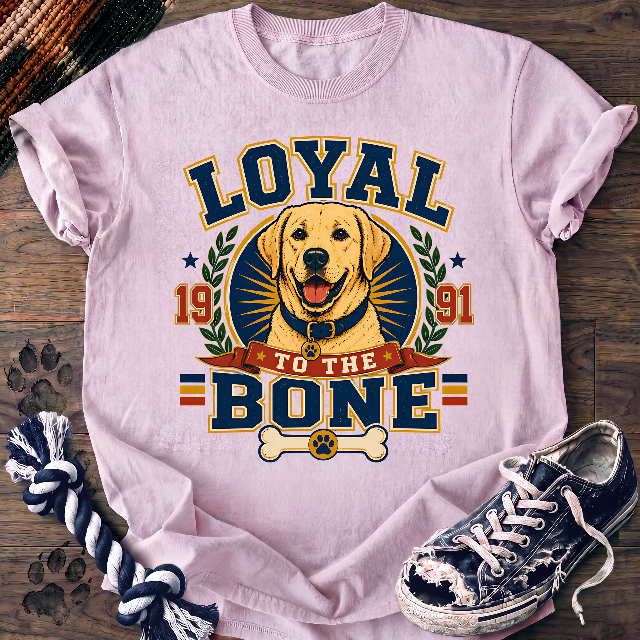 PAWSSION CLUB t-shirt in Blossom color - SKU PC-0050