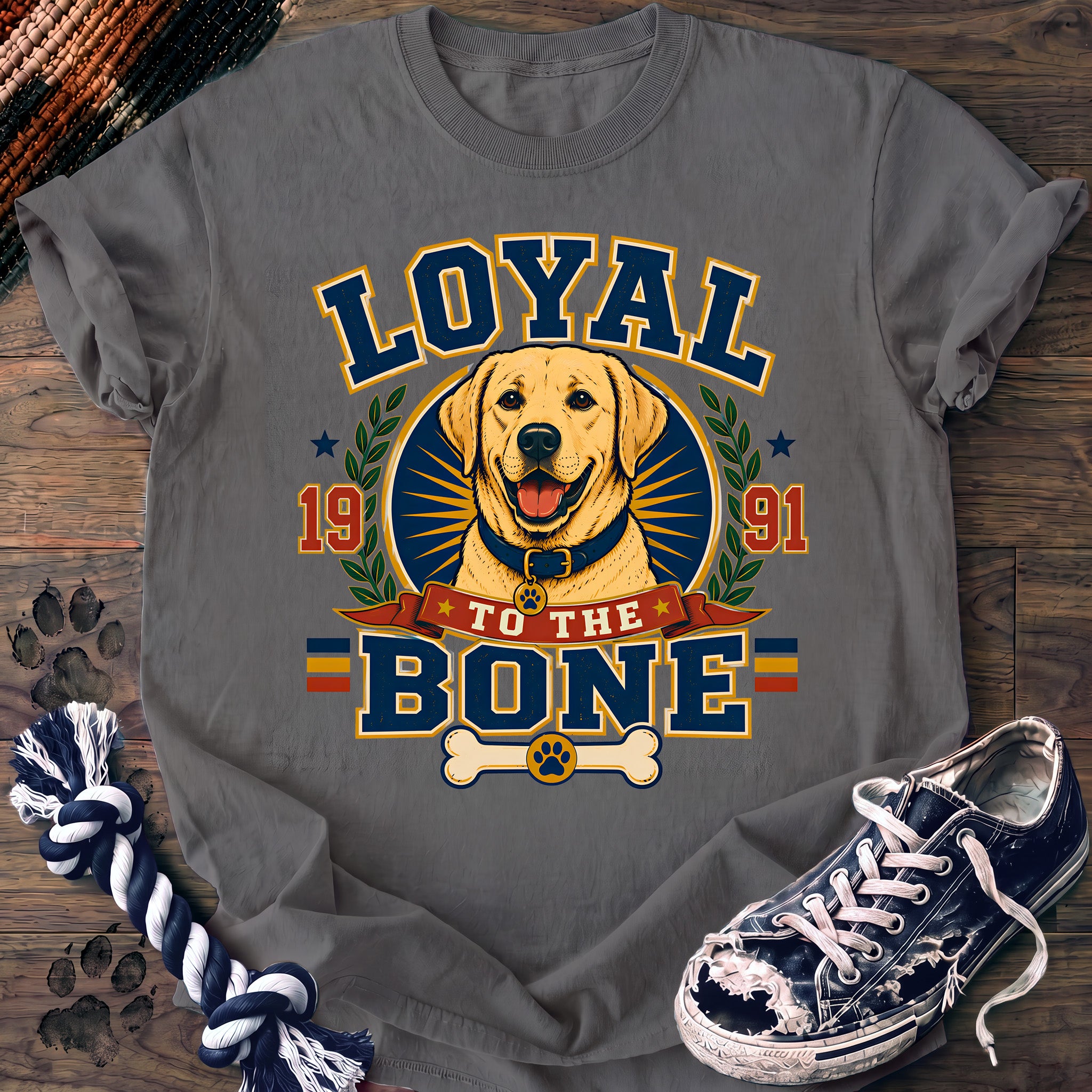 PAWSSION CLUB t-shirt in Grey color - SKU PC-0050