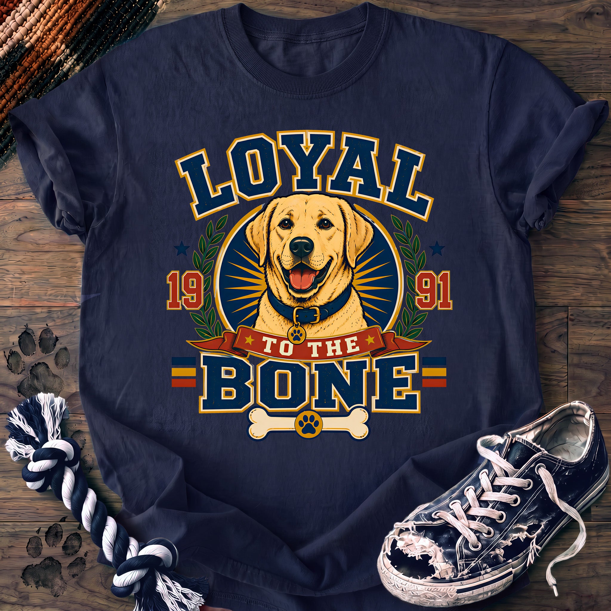 PAWSSION CLUB t-shirt in Navy color - SKU PC-0050