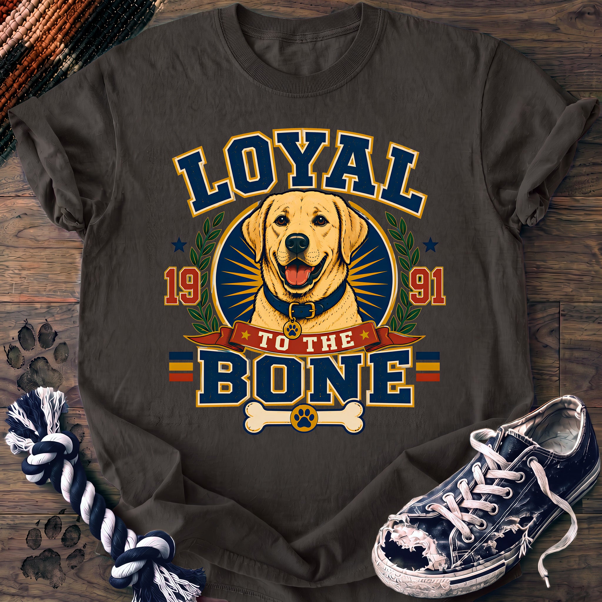 PAWSSION CLUB t-shirt in Pepper color - SKU PC-0050