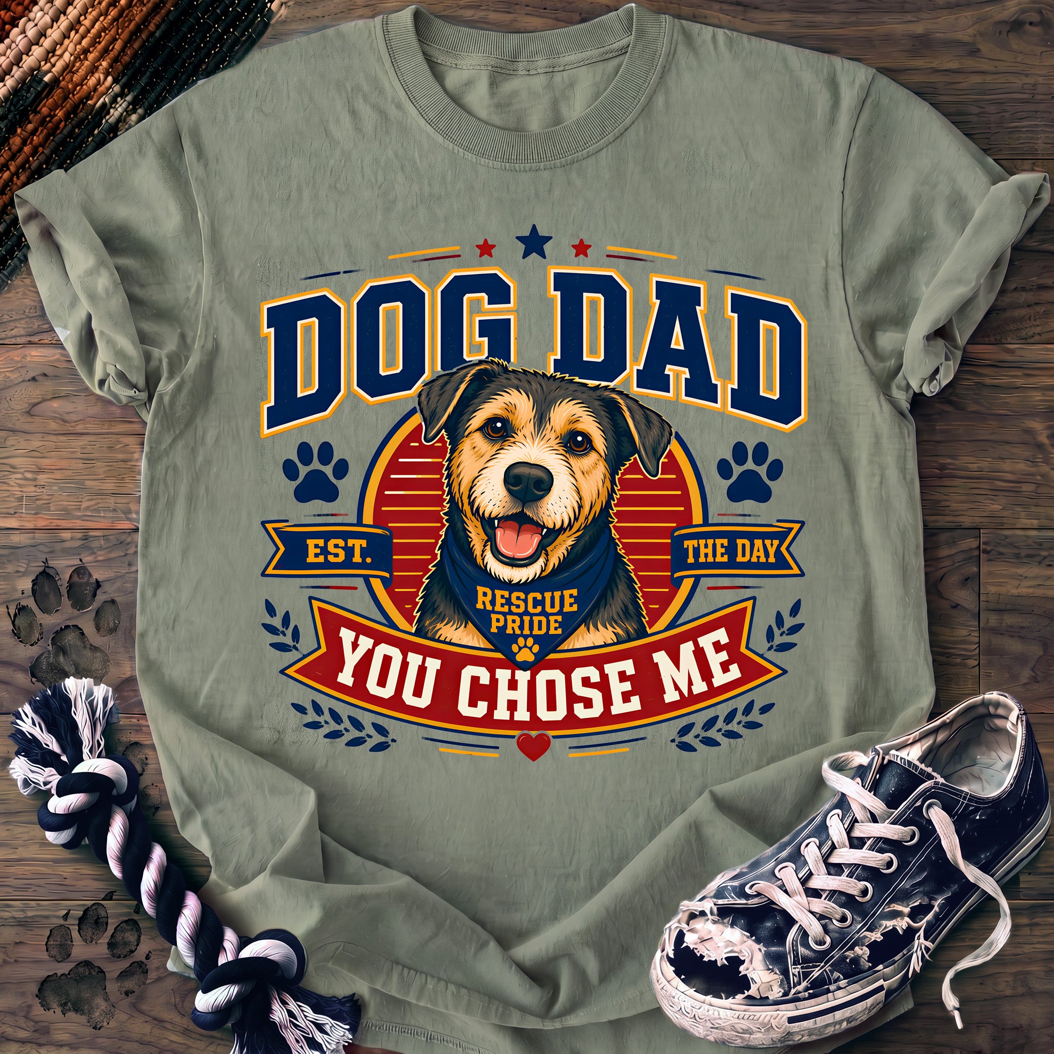 PAWSSION CLUB t-shirt in Bay color - SKU PC-0052