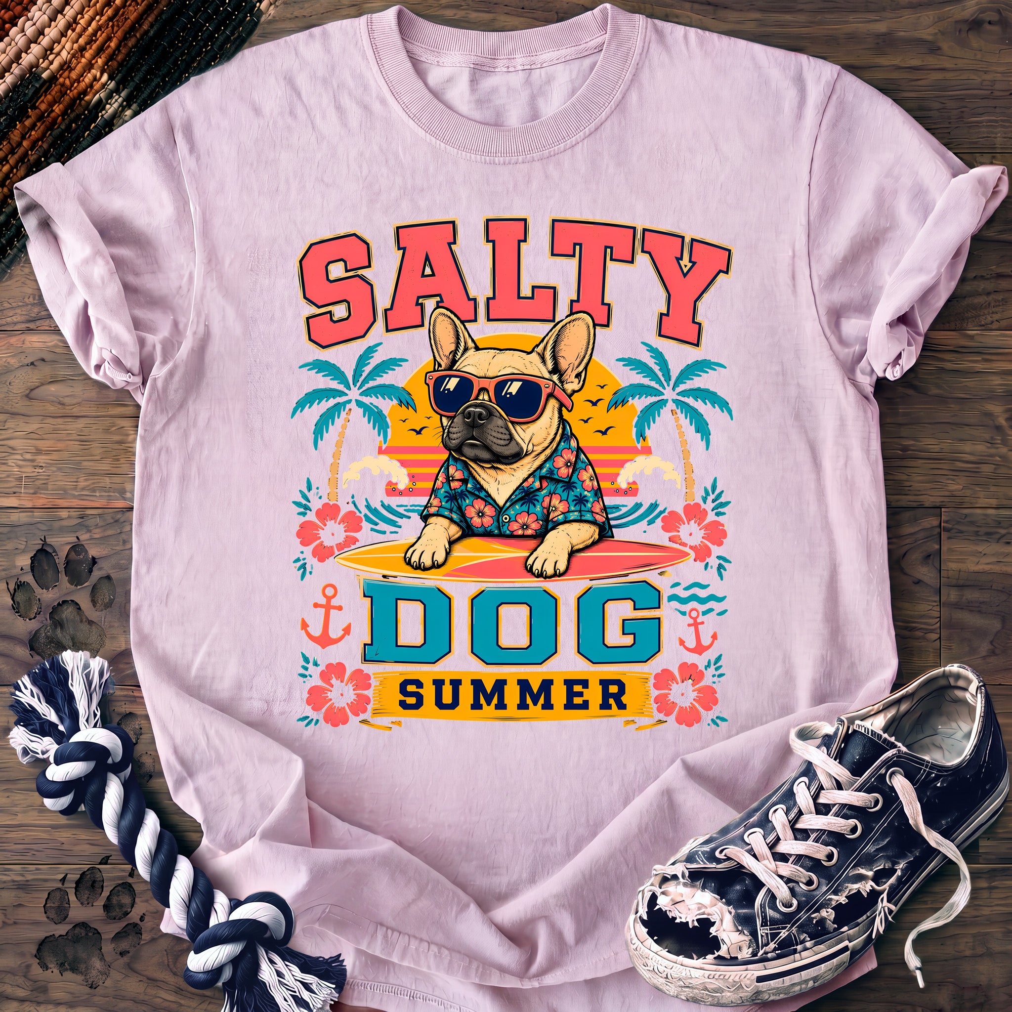 PAWSSION CLUB t-shirt in Blossom color - SKU PC-0054