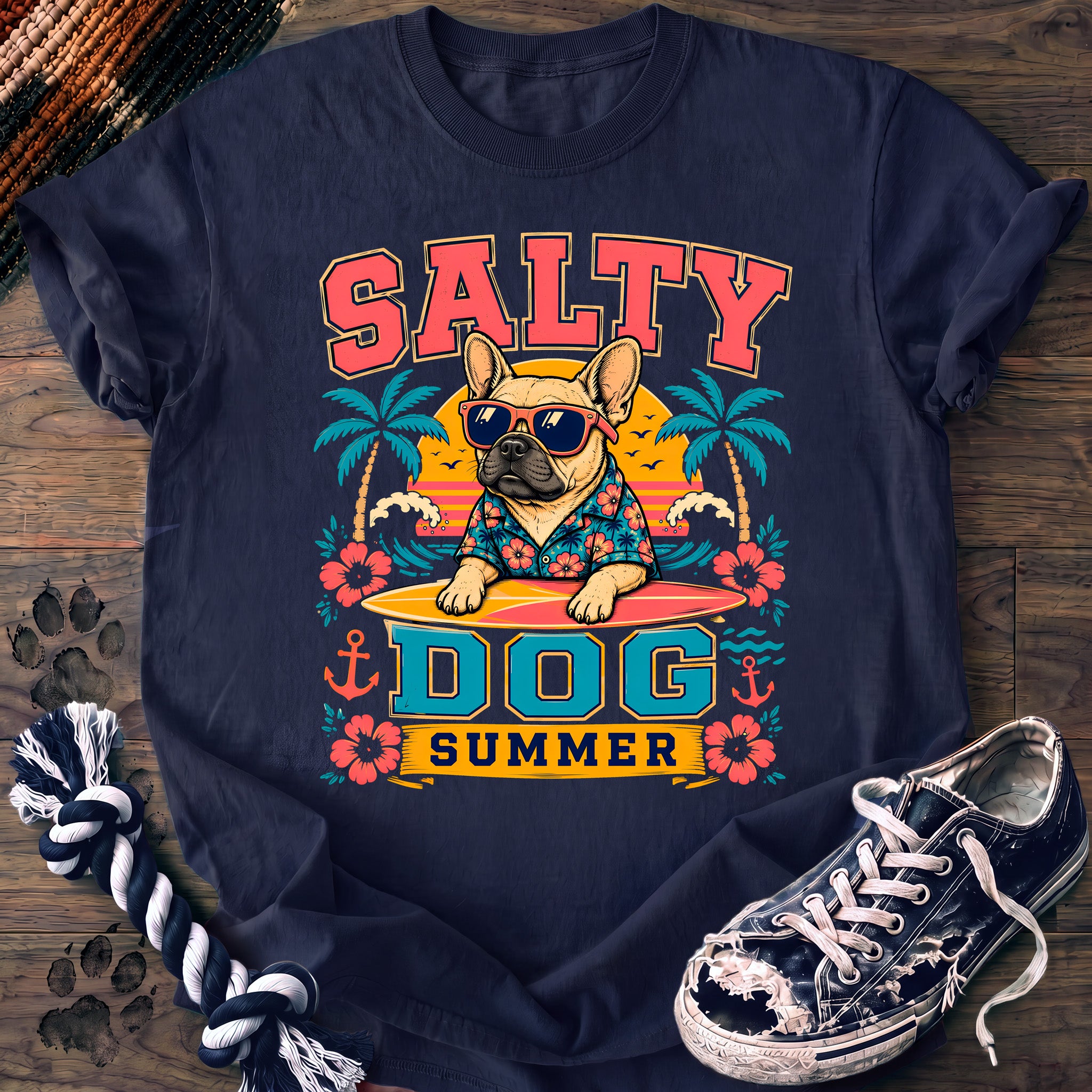 PAWSSION CLUB t-shirt in Navy color - SKU PC-0054