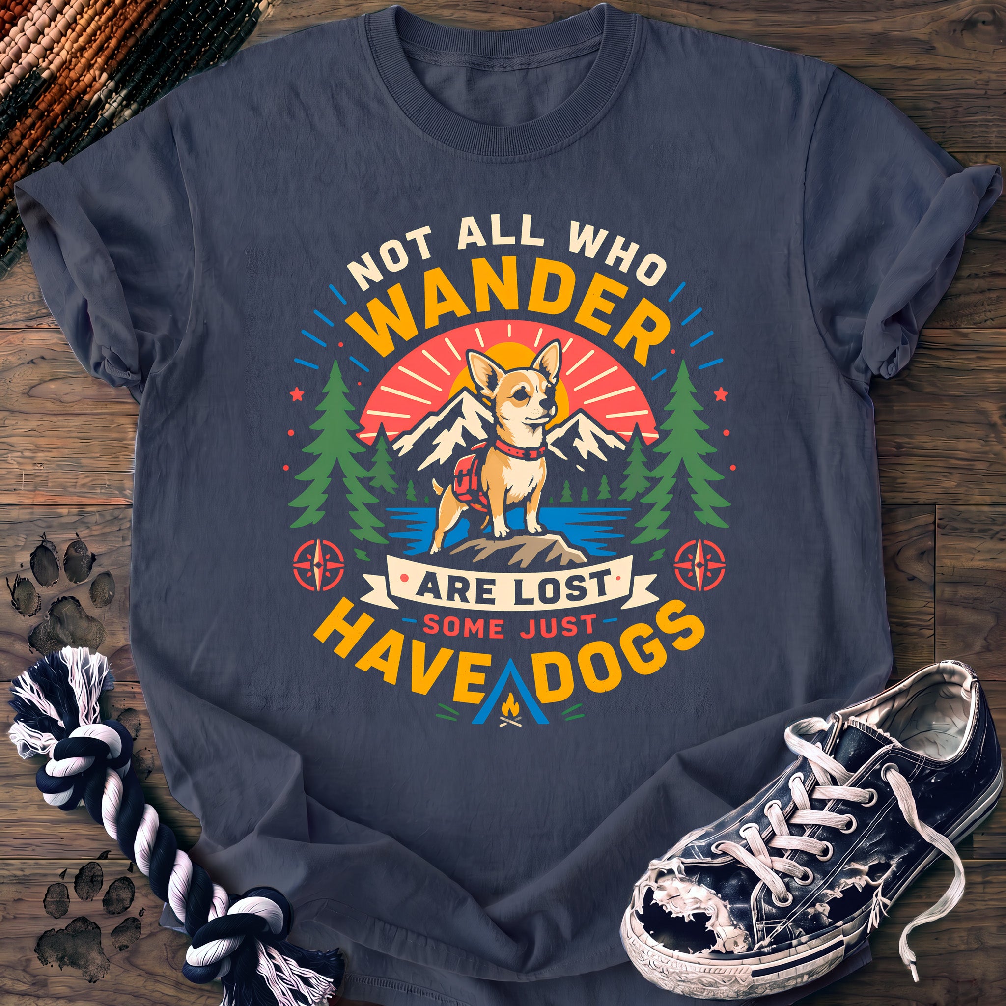 PAWSSION CLUB t-shirt in BlueJean color - SKU PC-0055