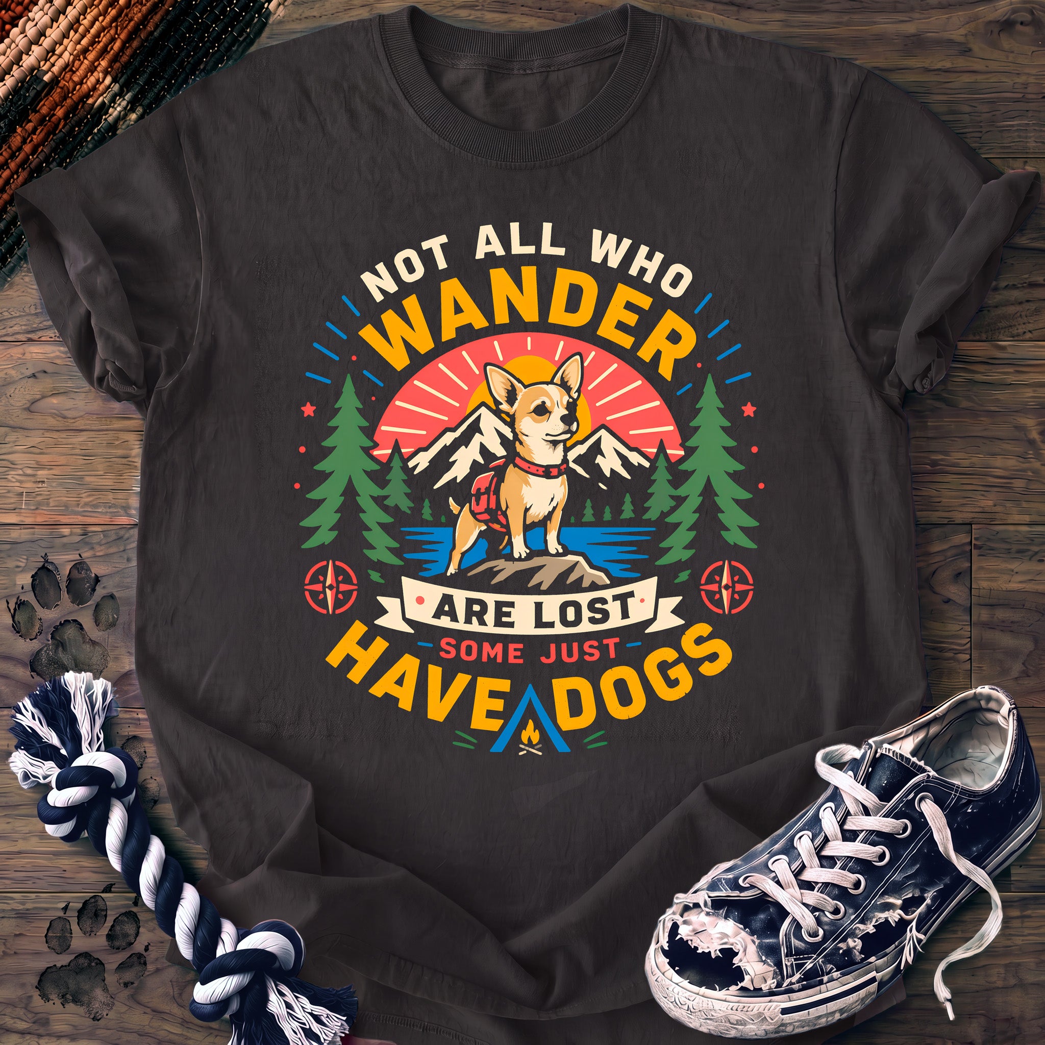 PAWSSION CLUB t-shirt in Graphite color - SKU PC-0055