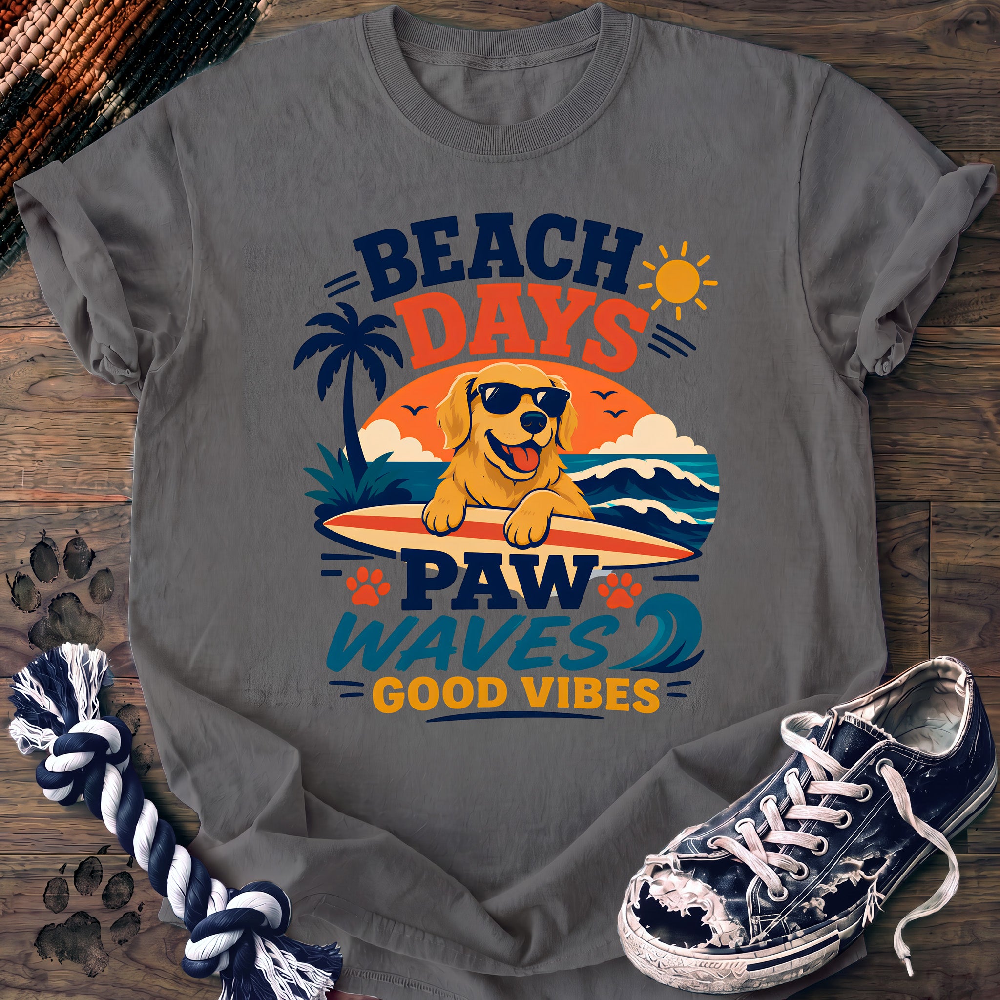 PAWSSION CLUB t-shirt in Grey color - SKU PC-0057