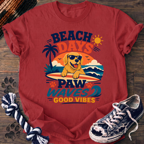 PAWSSION CLUB t-shirt in Watermelon color - SKU PC-0057