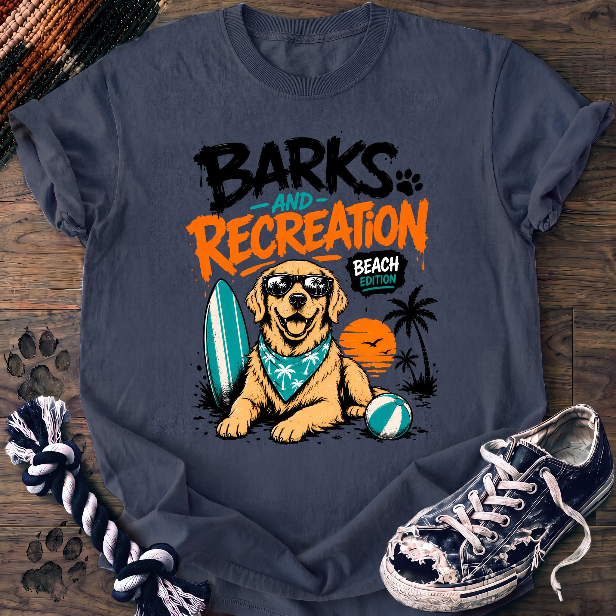 PAWSSION CLUB t-shirt in BlueJean color - SKU PC-0061