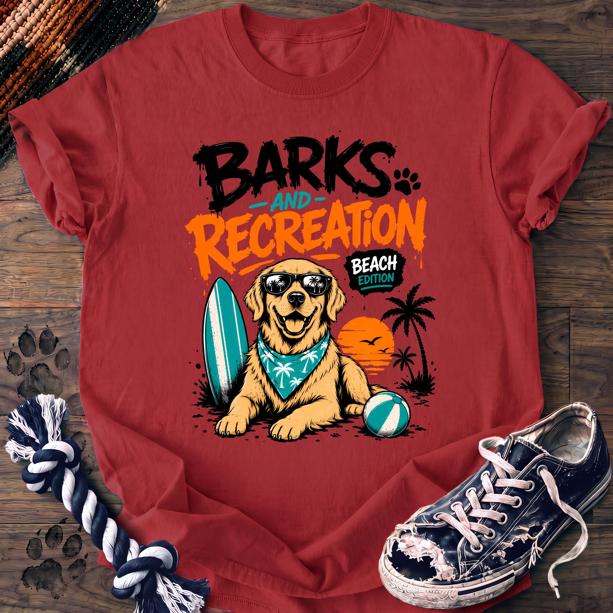 PAWSSION CLUB t-shirt in Watermelon color - SKU PC-0061