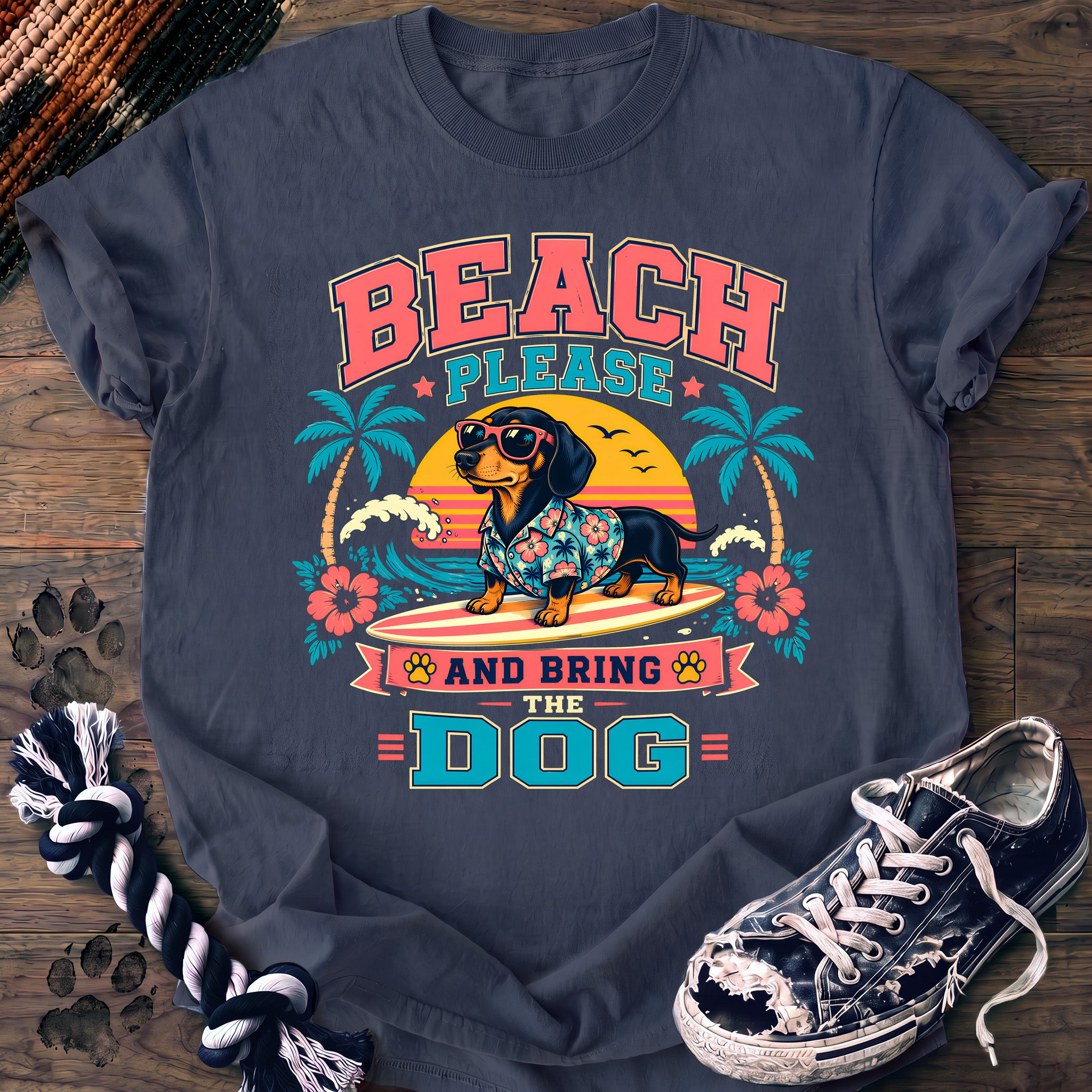 PAWSSION CLUB t-shirt in BlueJean color - SKU PC-0062