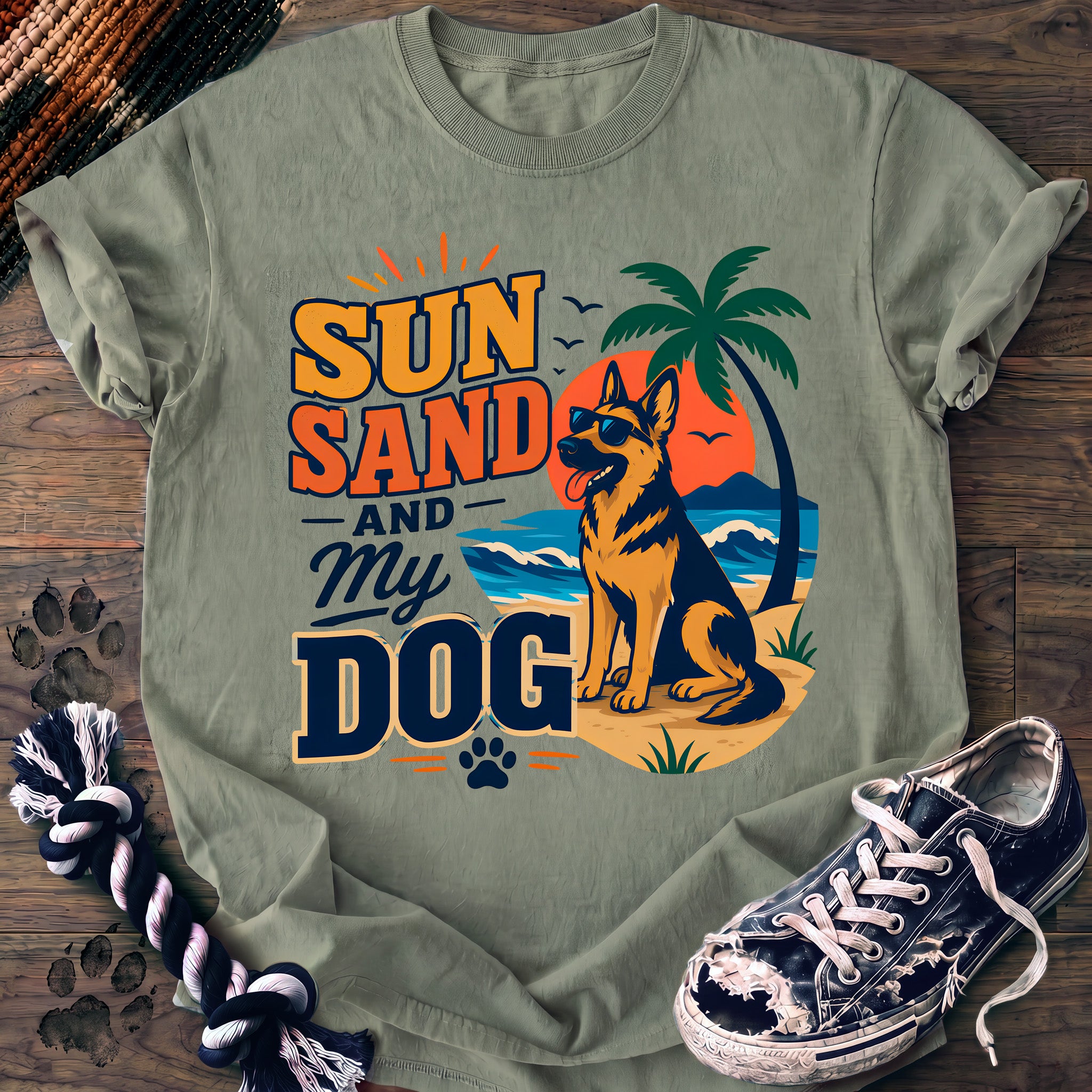 PAWSSION CLUB t-shirt in Bay color - SKU PC-0063
