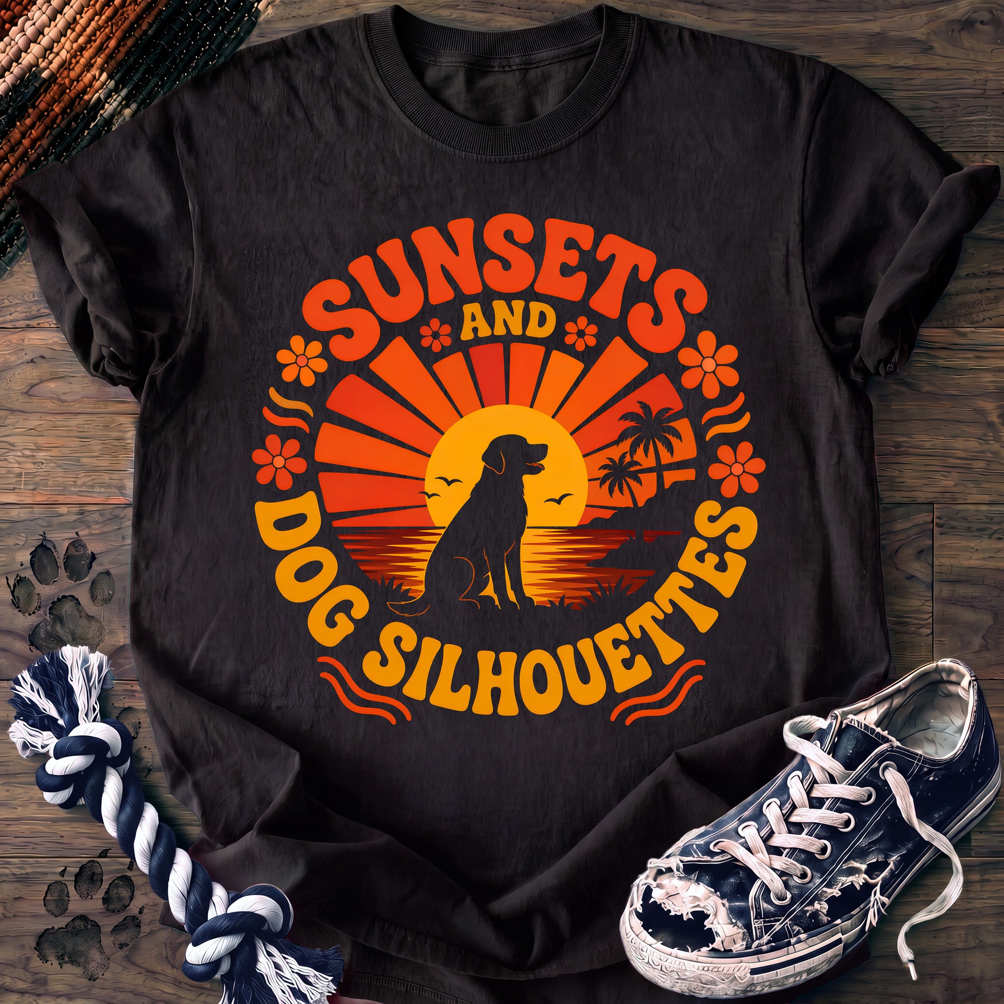 PAWSSION CLUB t-shirt in Black color - SKU PC-0064