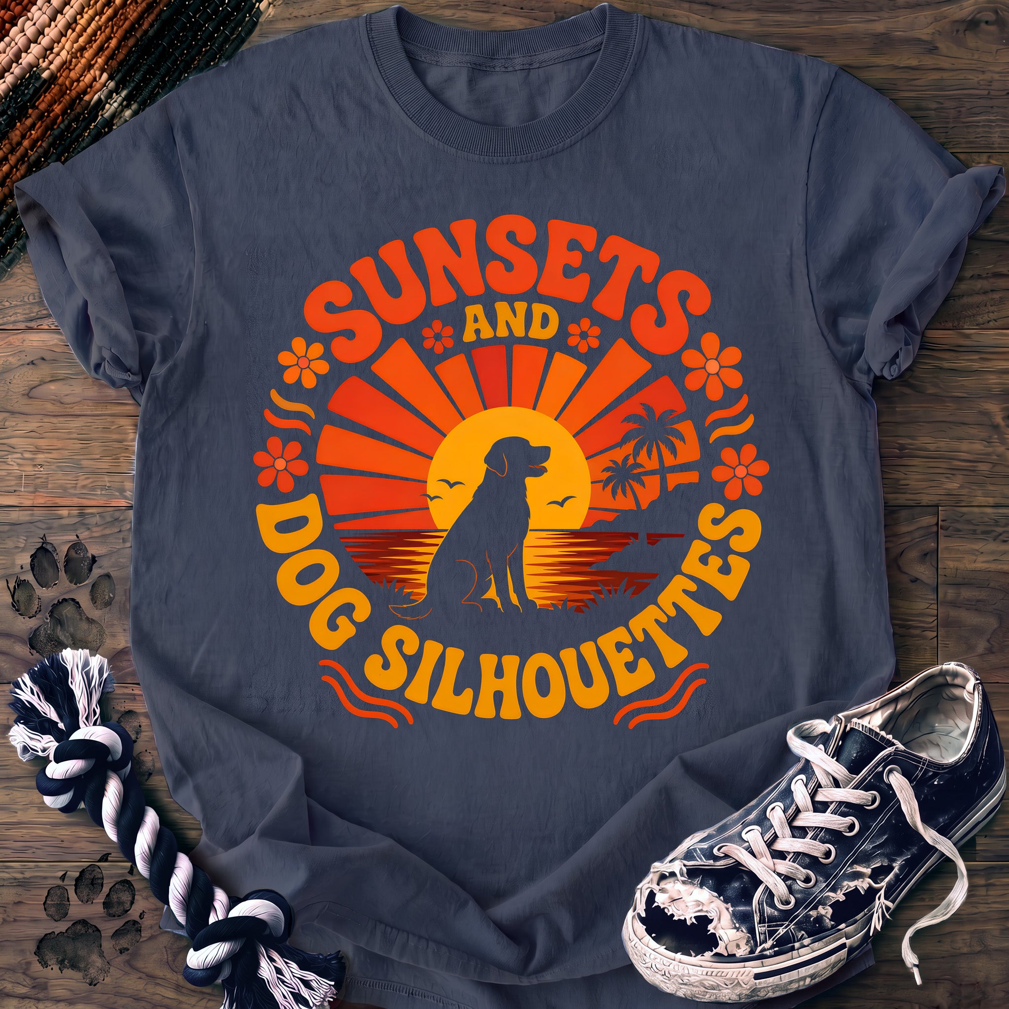 PAWSSION CLUB t-shirt in BlueJean color - SKU PC-0064