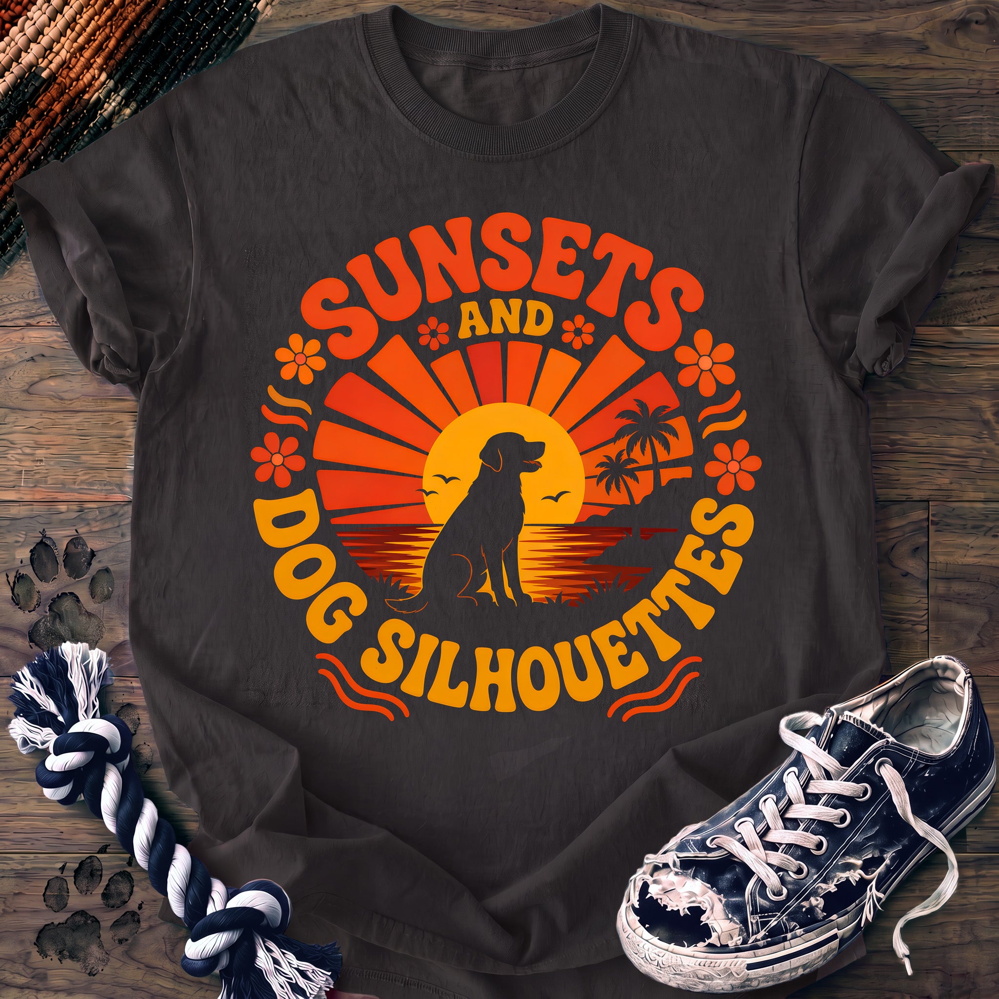 PAWSSION CLUB t-shirt in Graphite color - SKU PC-0064