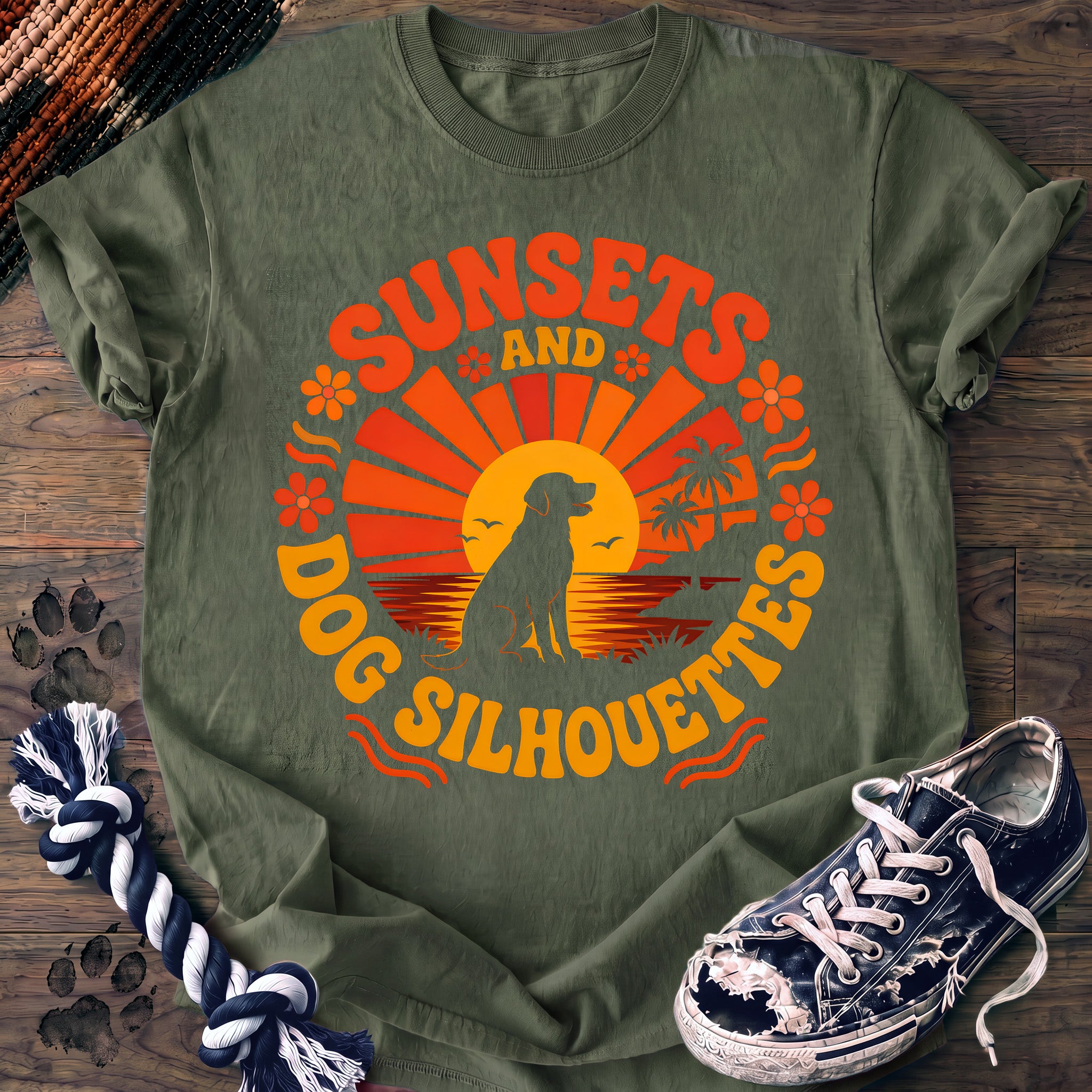 PAWSSION CLUB t-shirt in LightGreen color - SKU PC-0064