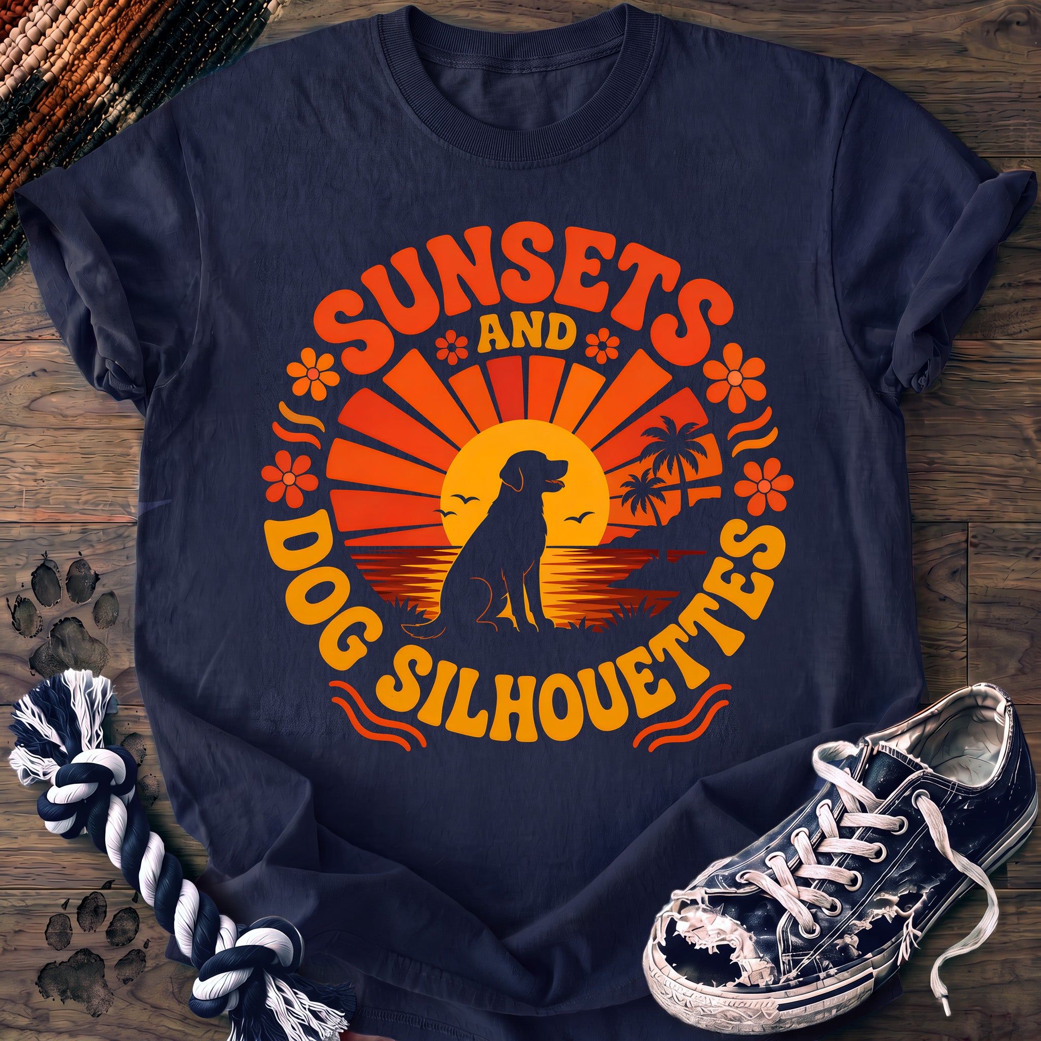 PAWSSION CLUB t-shirt in Navy color - SKU PC-0064