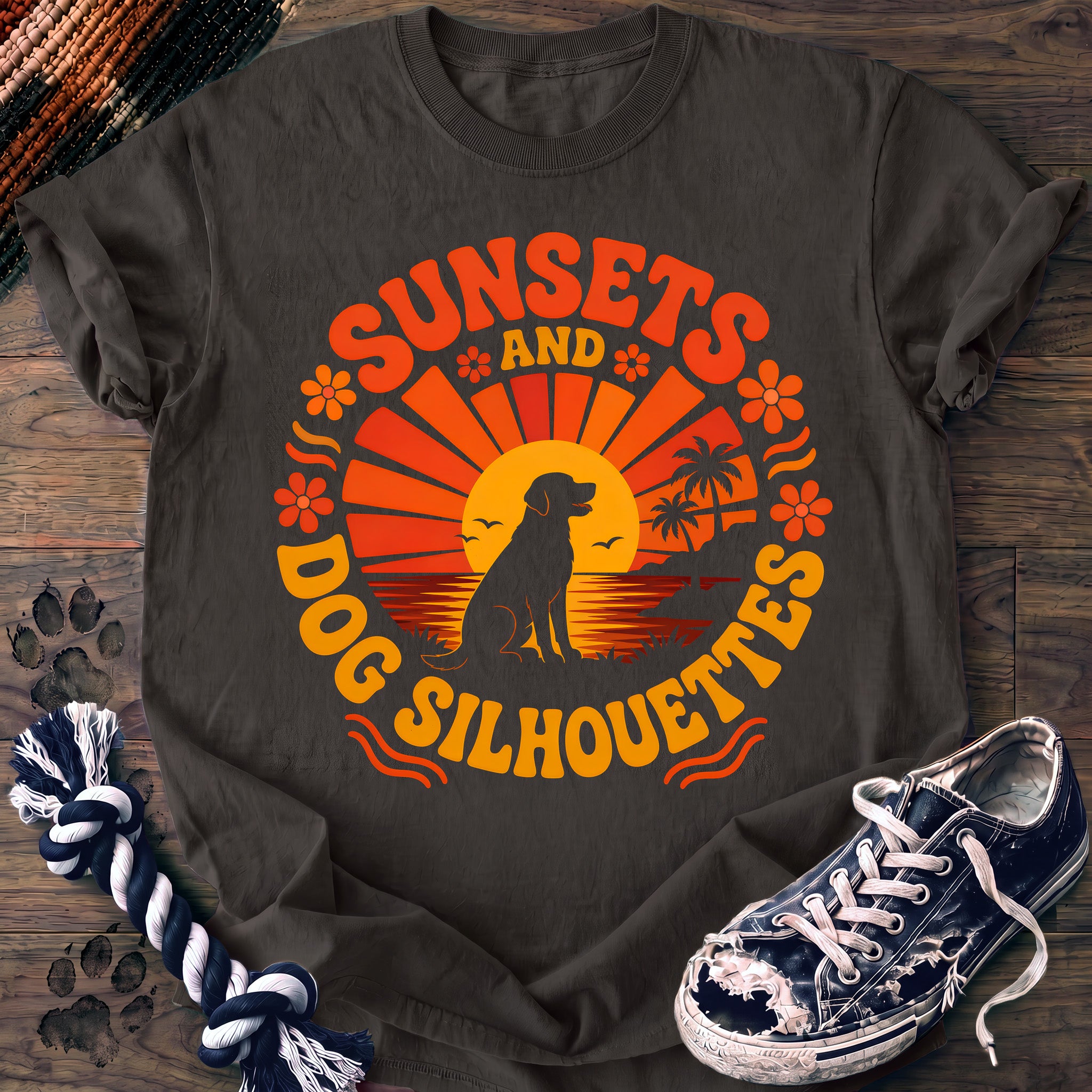 PAWSSION CLUB t-shirt in Pepper color - SKU PC-0064