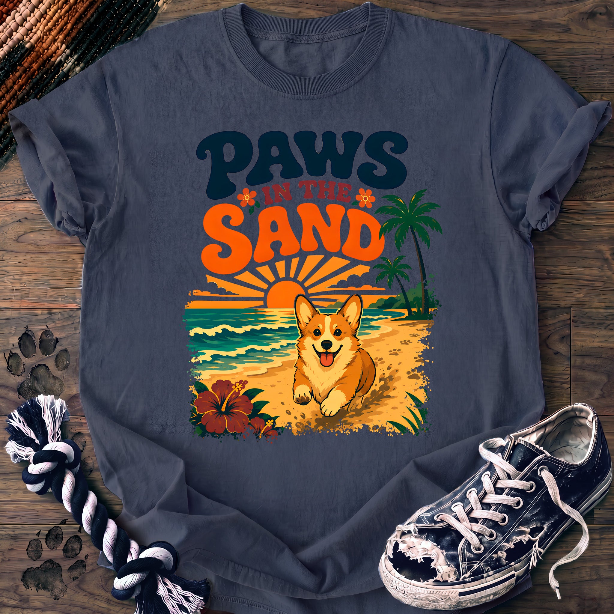 PAWSSION CLUB t-shirt in BlueJean color - SKU PC-0065