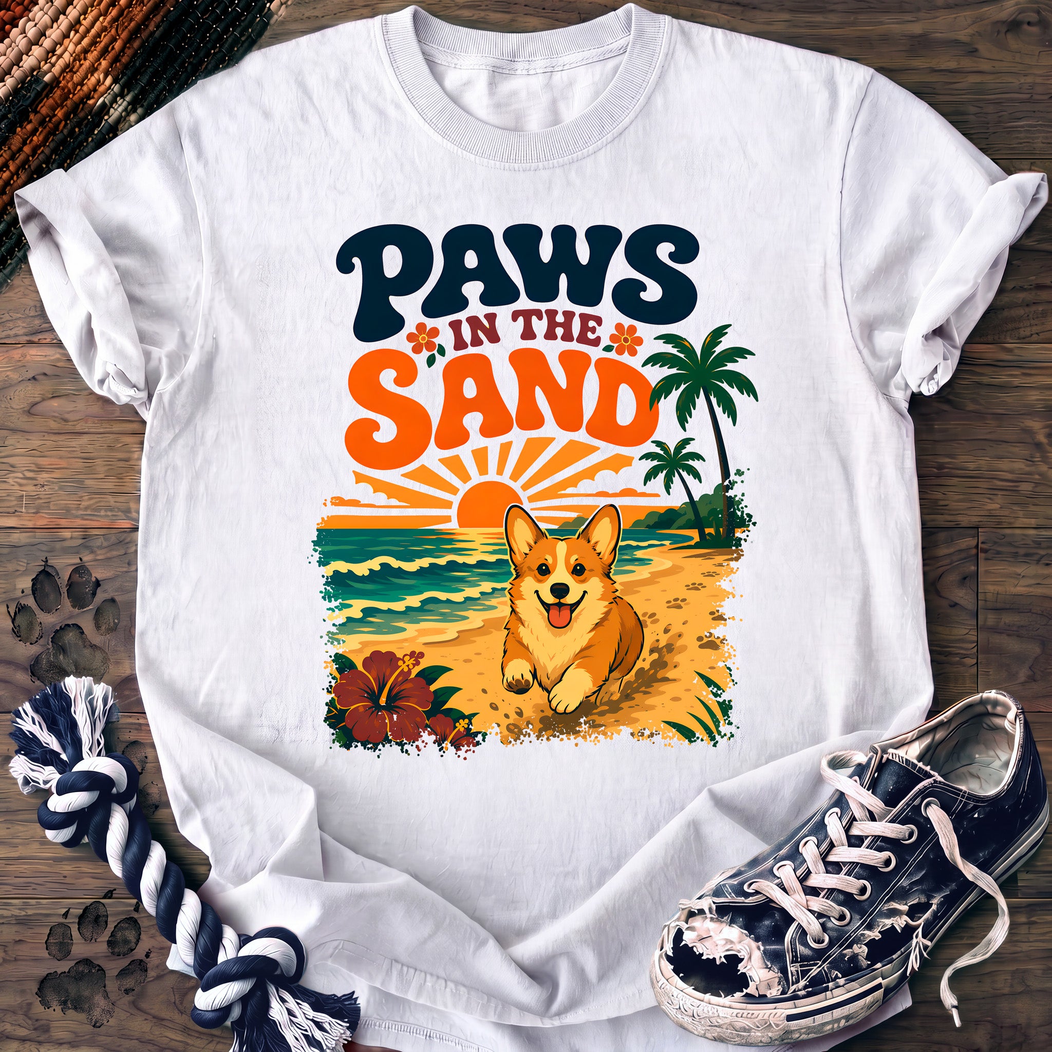 PAWSSION CLUB t-shirt in White color - SKU PC-0065