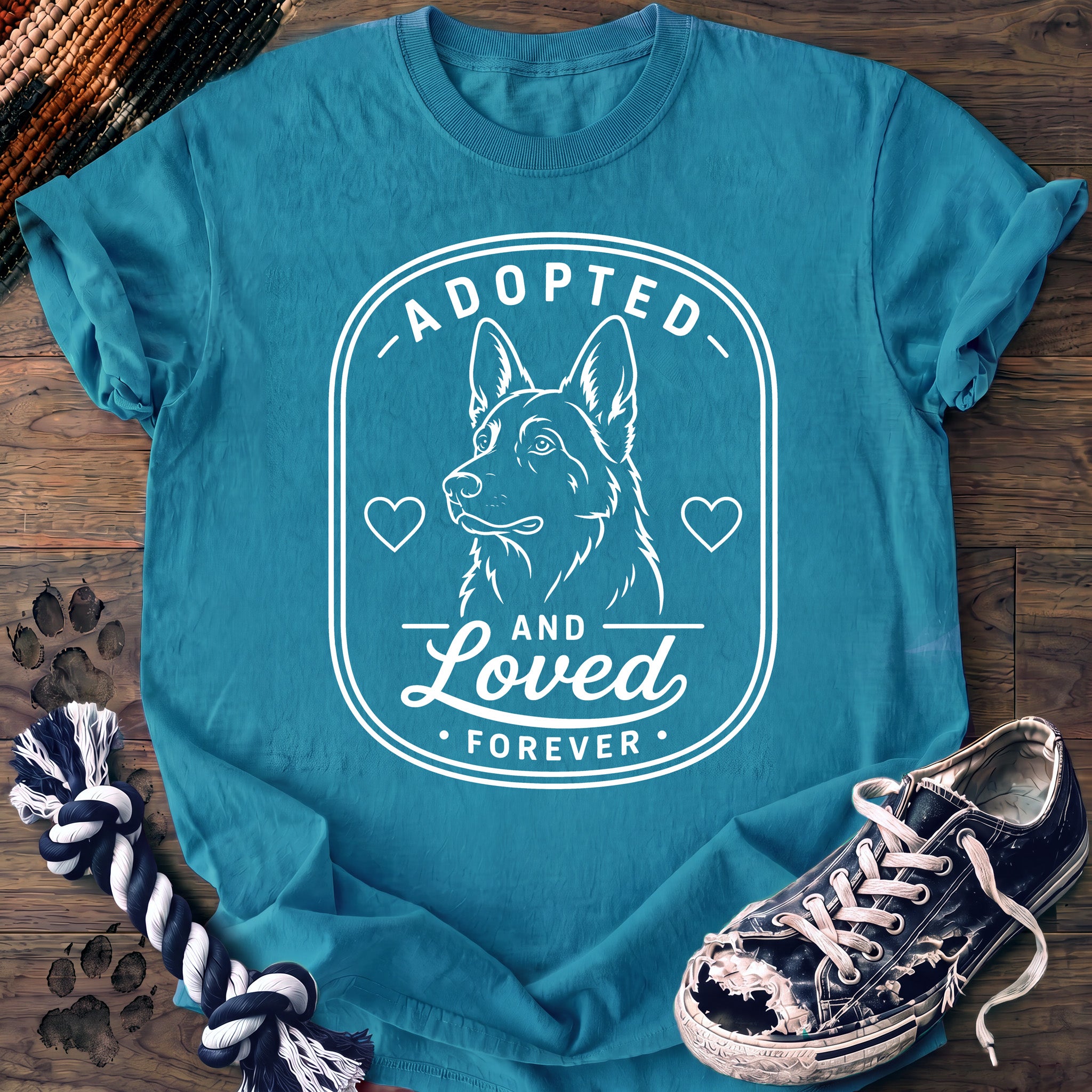 PAWSSION CLUB t-shirt in Sapphire color - SKU PC-0068
