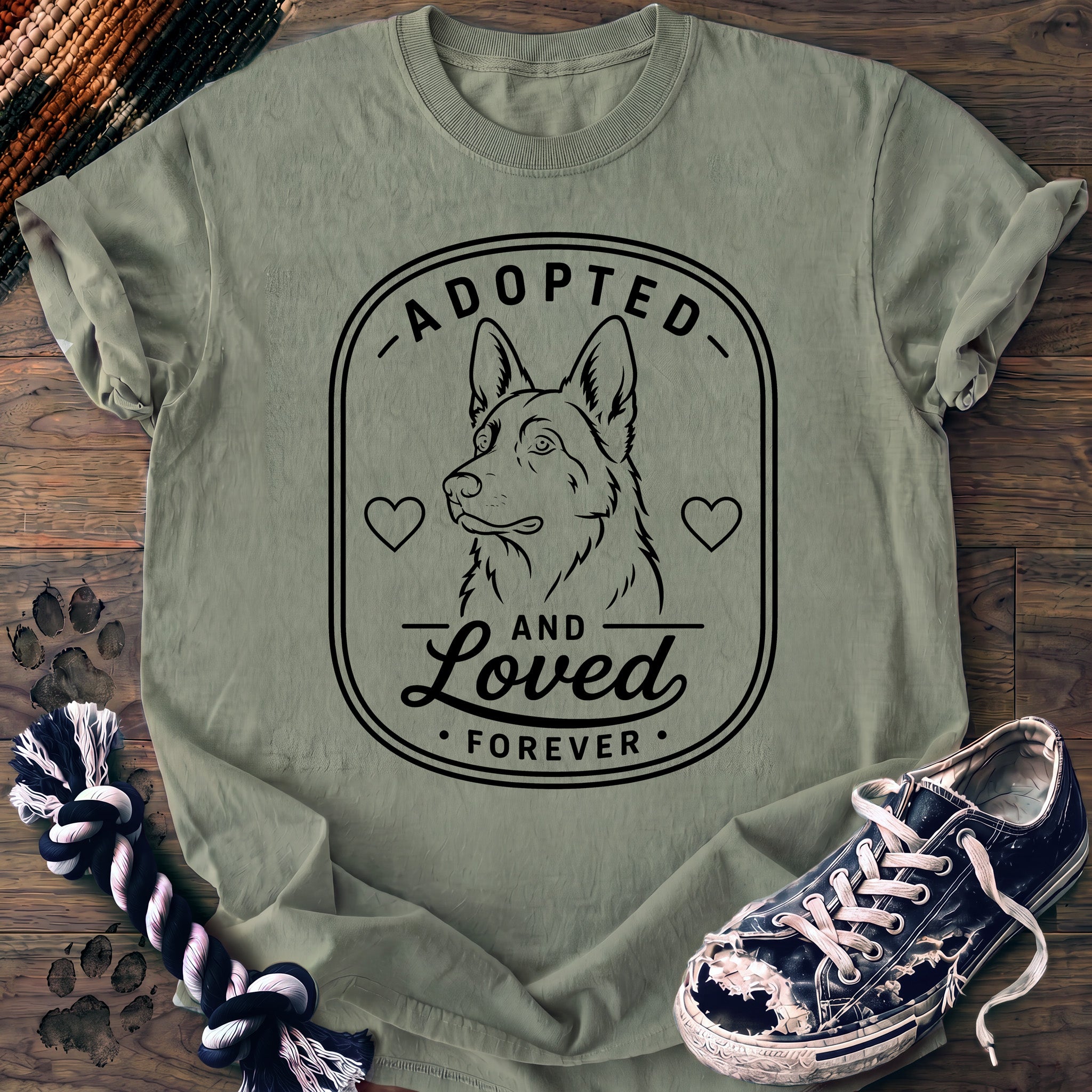 PAWSSION CLUB t-shirt in Bay color - SKU PC-0069