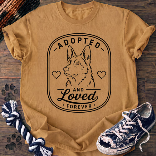 PAWSSION CLUB t-shirt in Mustard color - SKU PC-0069