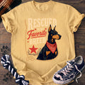 PAWSSION CLUB t-shirt in Butter color - SKU PC-0070