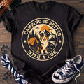 PAWSSION CLUB t-shirt in Black color - SKU PC-0071