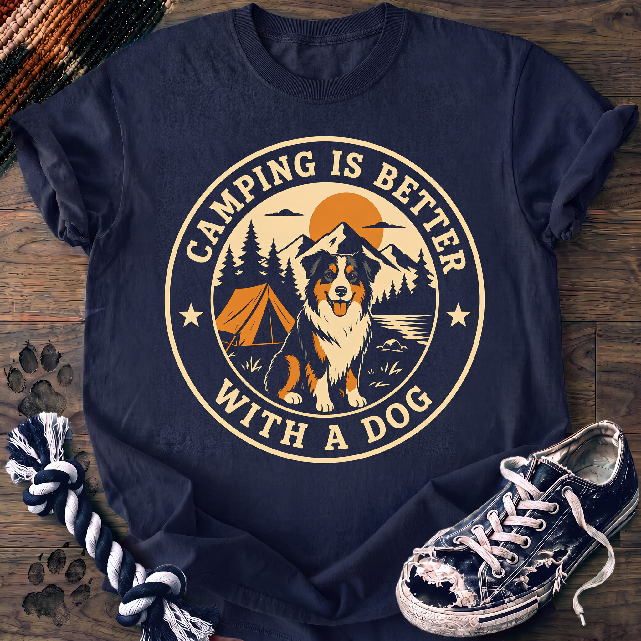 PAWSSION CLUB t-shirt in Navy color - SKU PC-0071