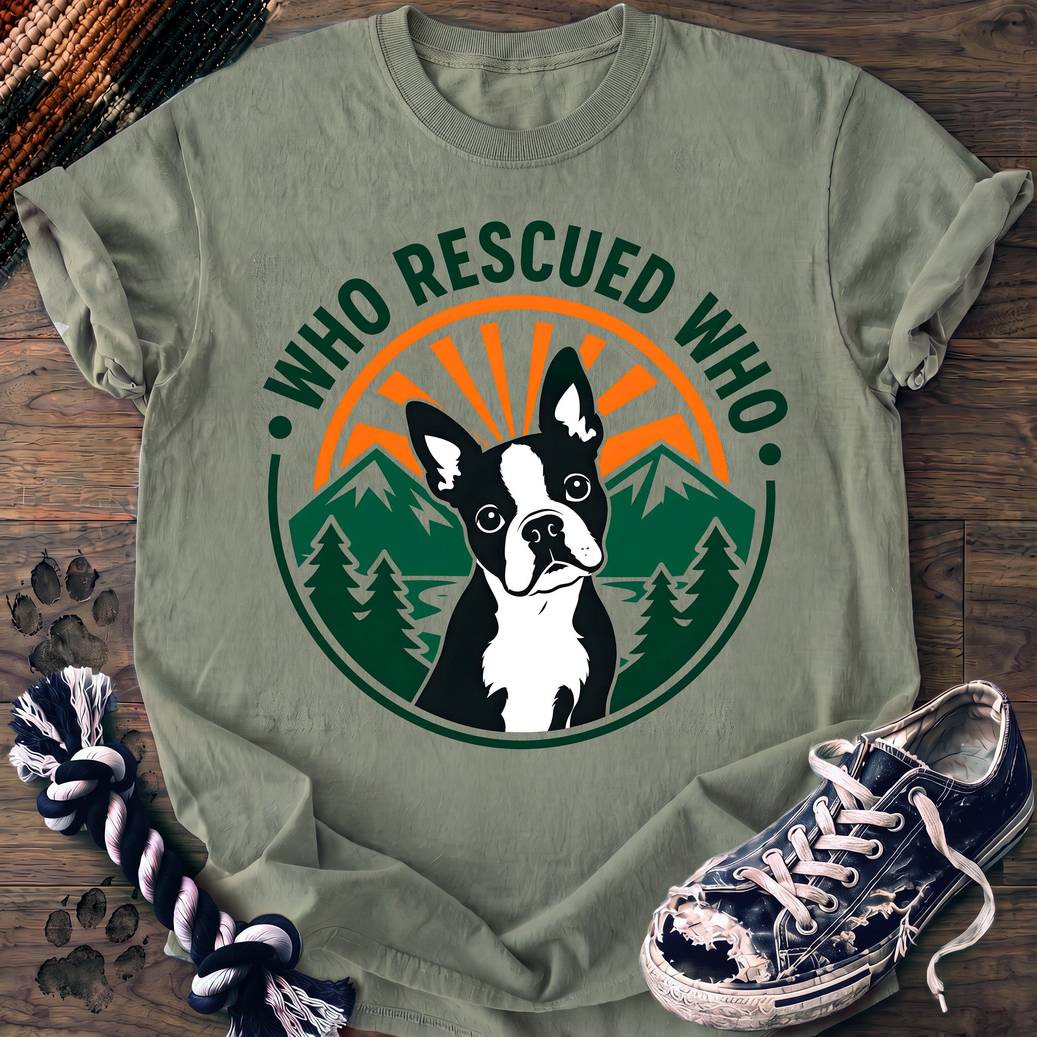 PAWSSION CLUB t-shirt in Bay color - SKU PC-0073